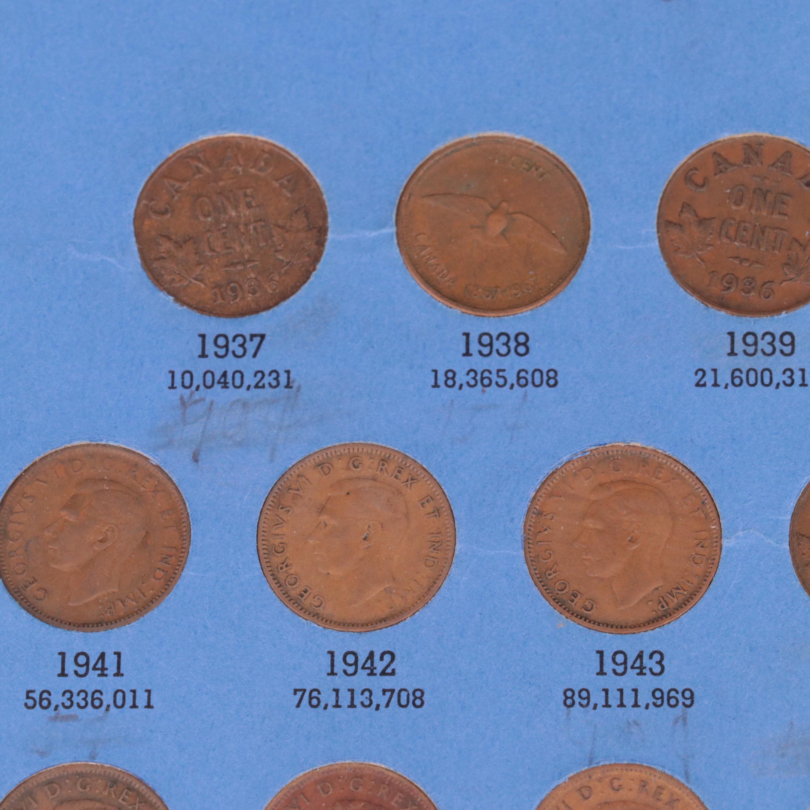 Small Collection of Canadian Coins