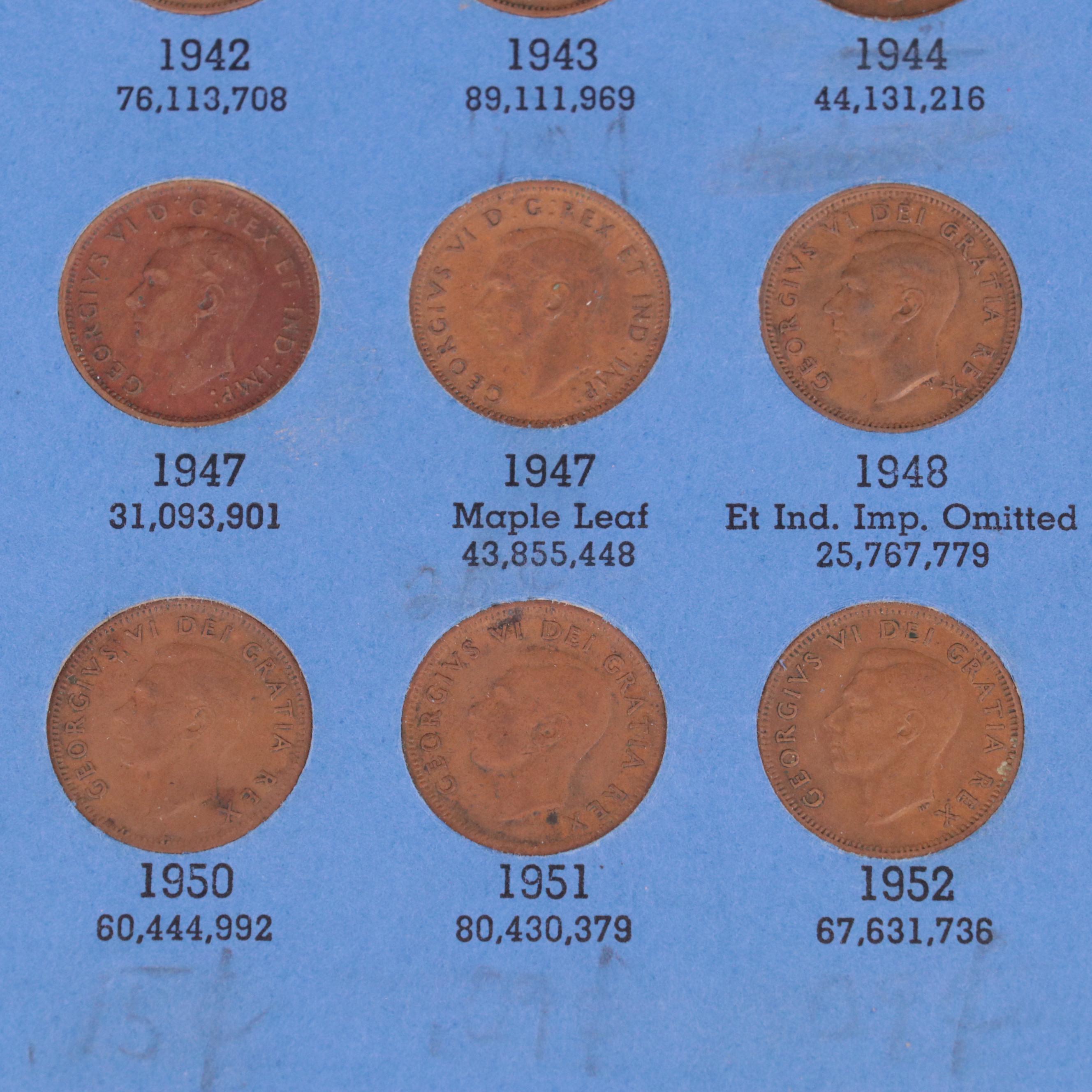 Small Collection of Canadian Coins