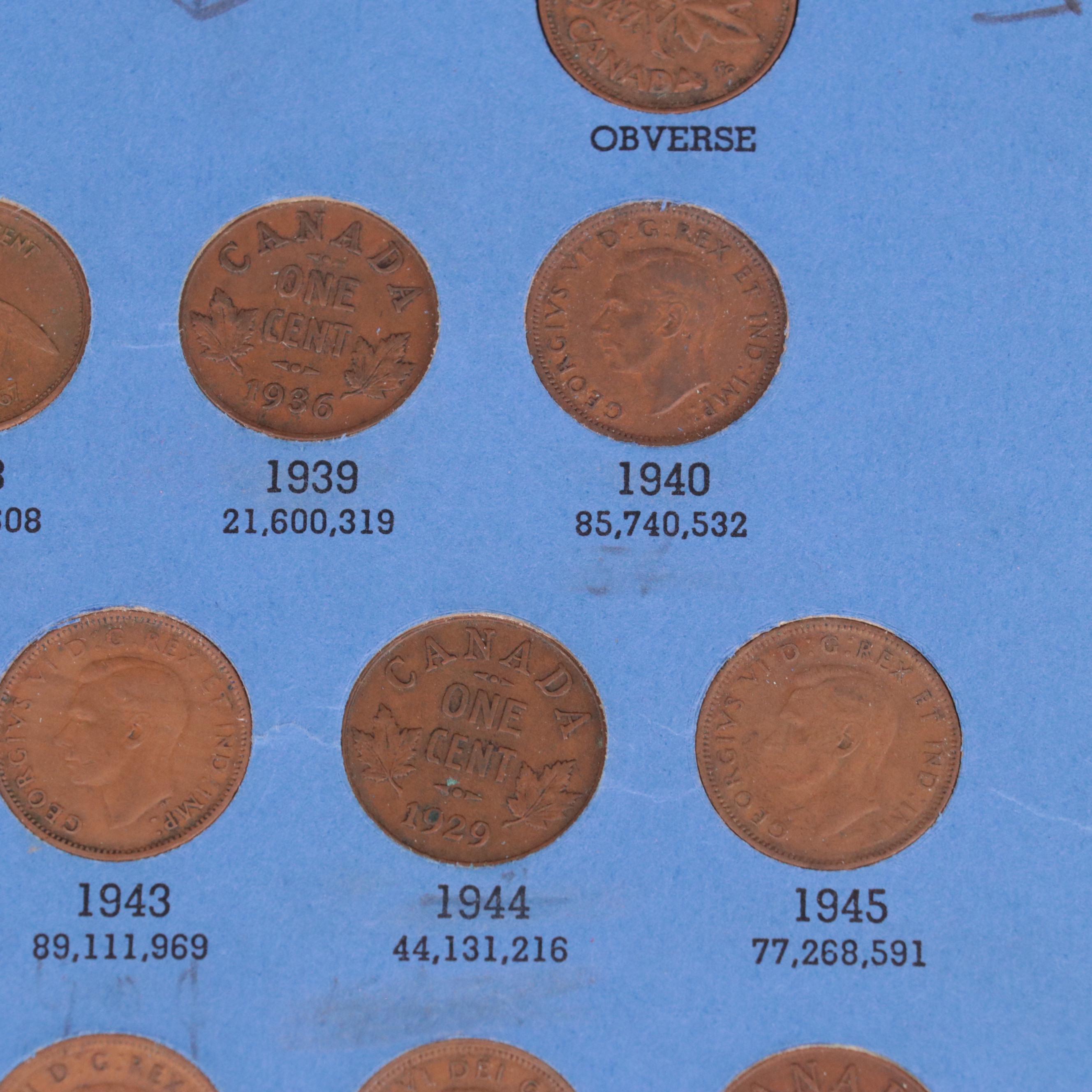 Small Collection of Canadian Coins