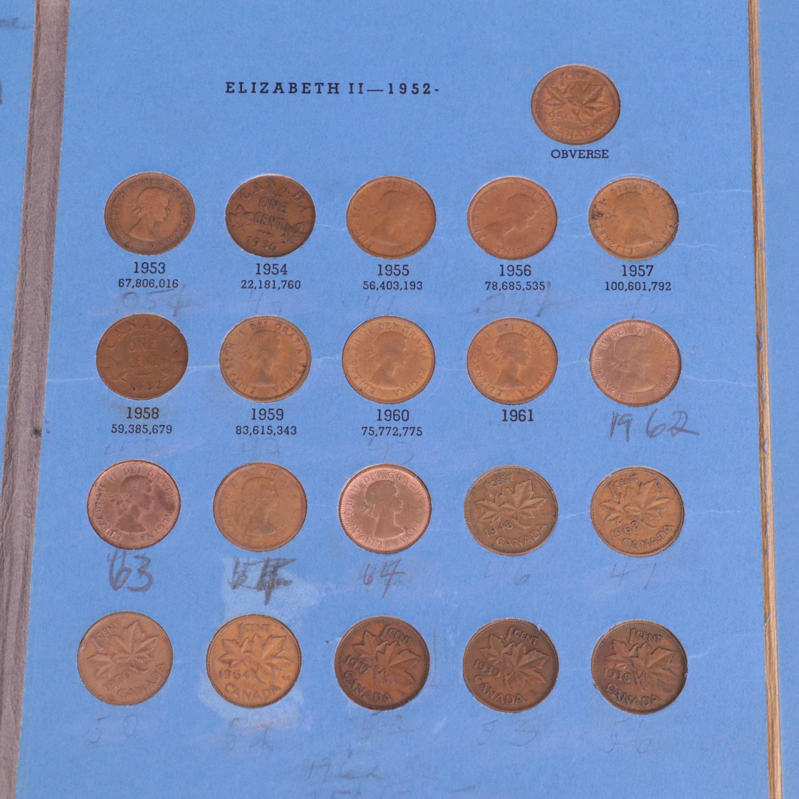 Small Collection of Canadian Coins