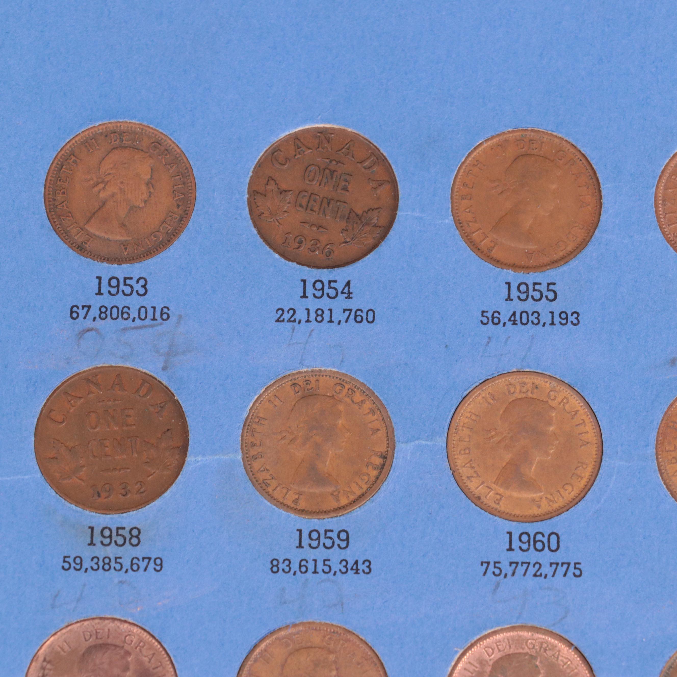 Small Collection of Canadian Coins