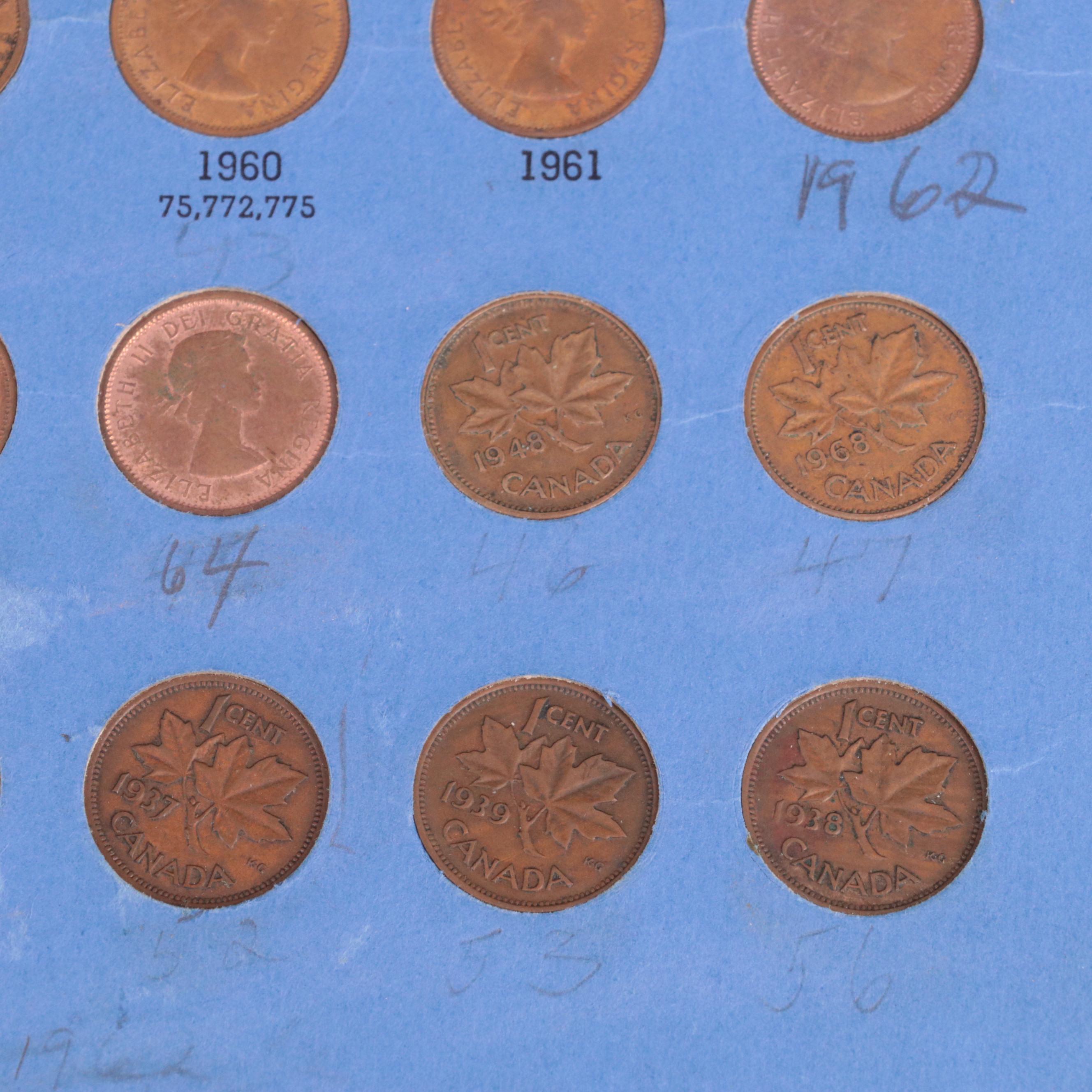 Small Collection of Canadian Coins