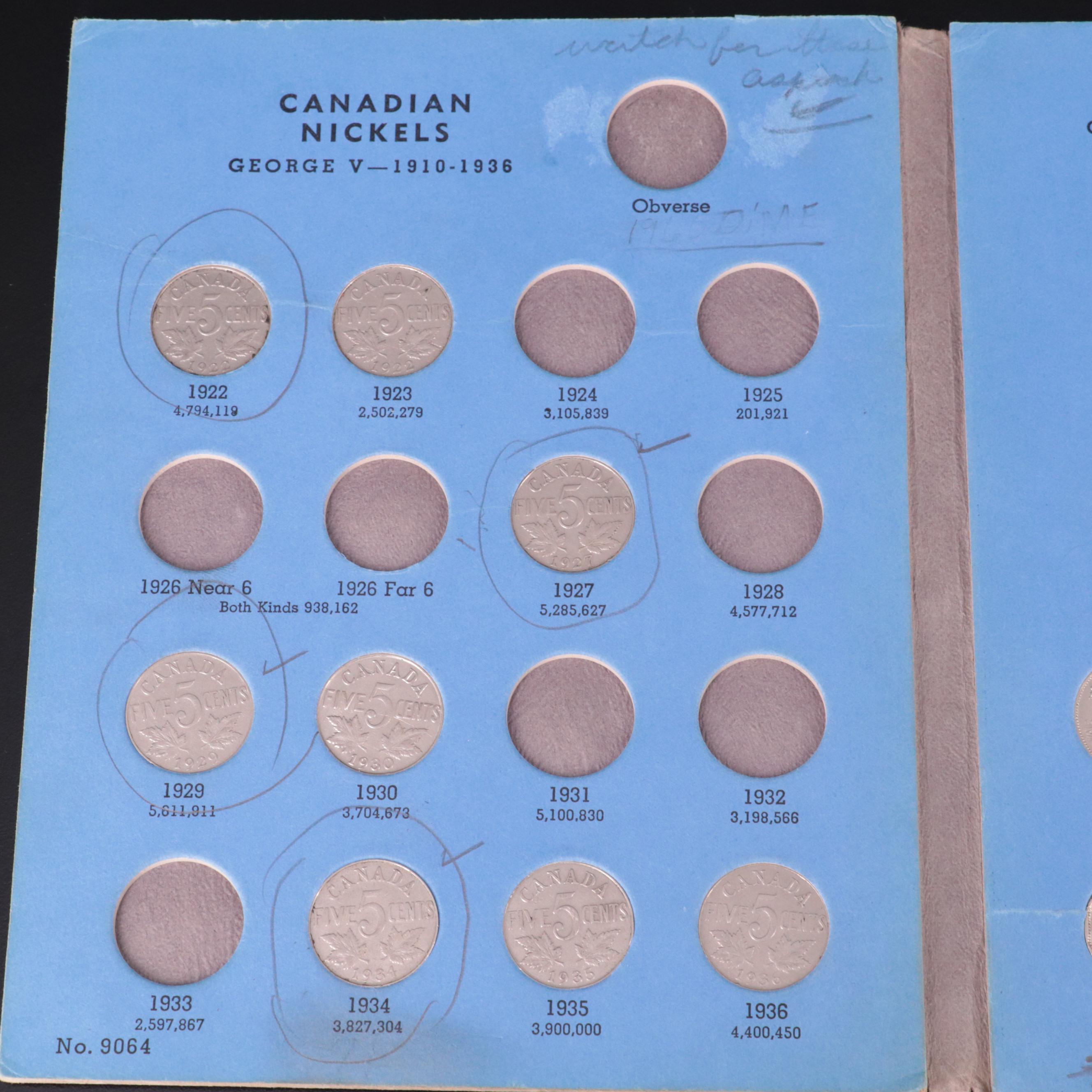 Small Collection of Canadian Coins