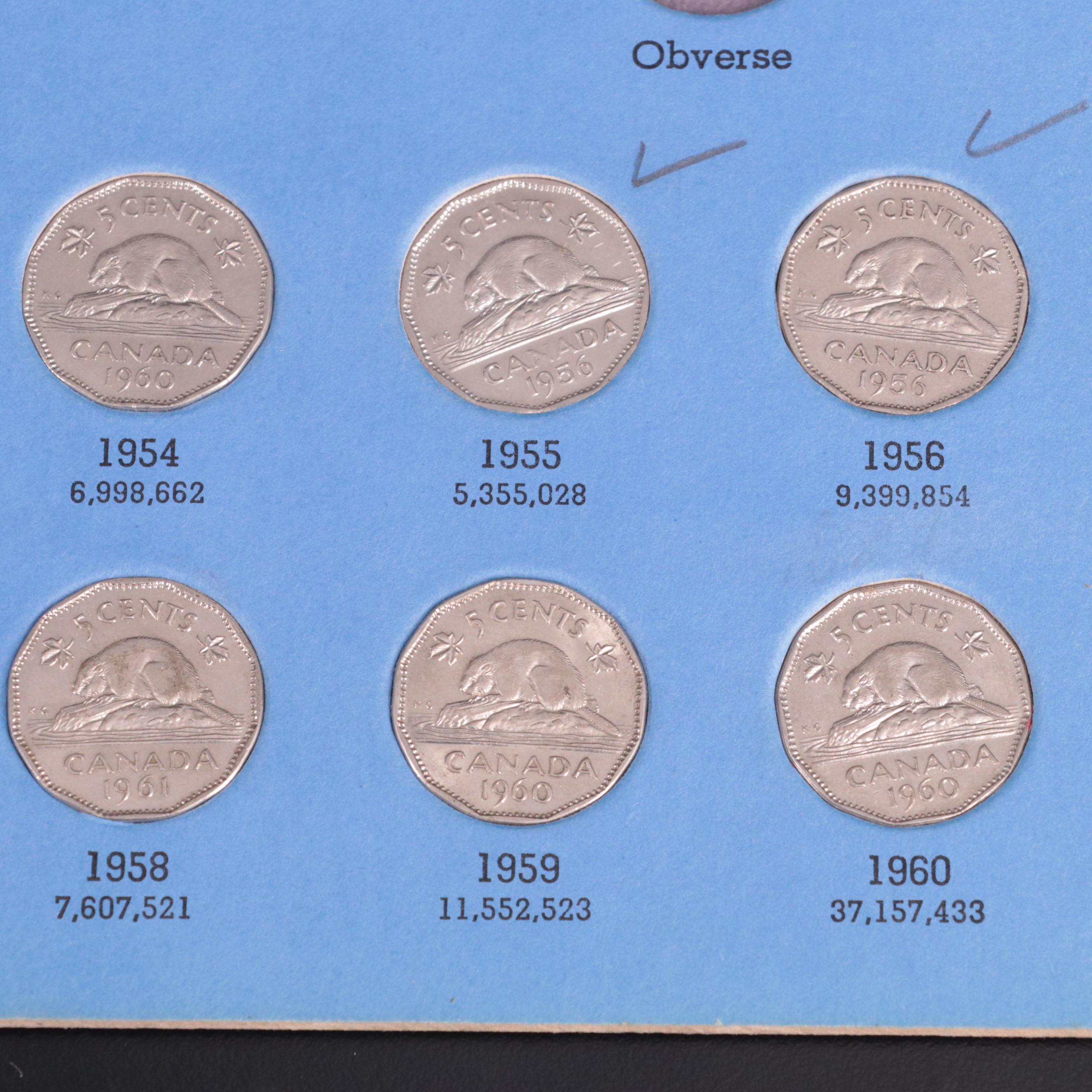 Small Collection of Canadian Coins