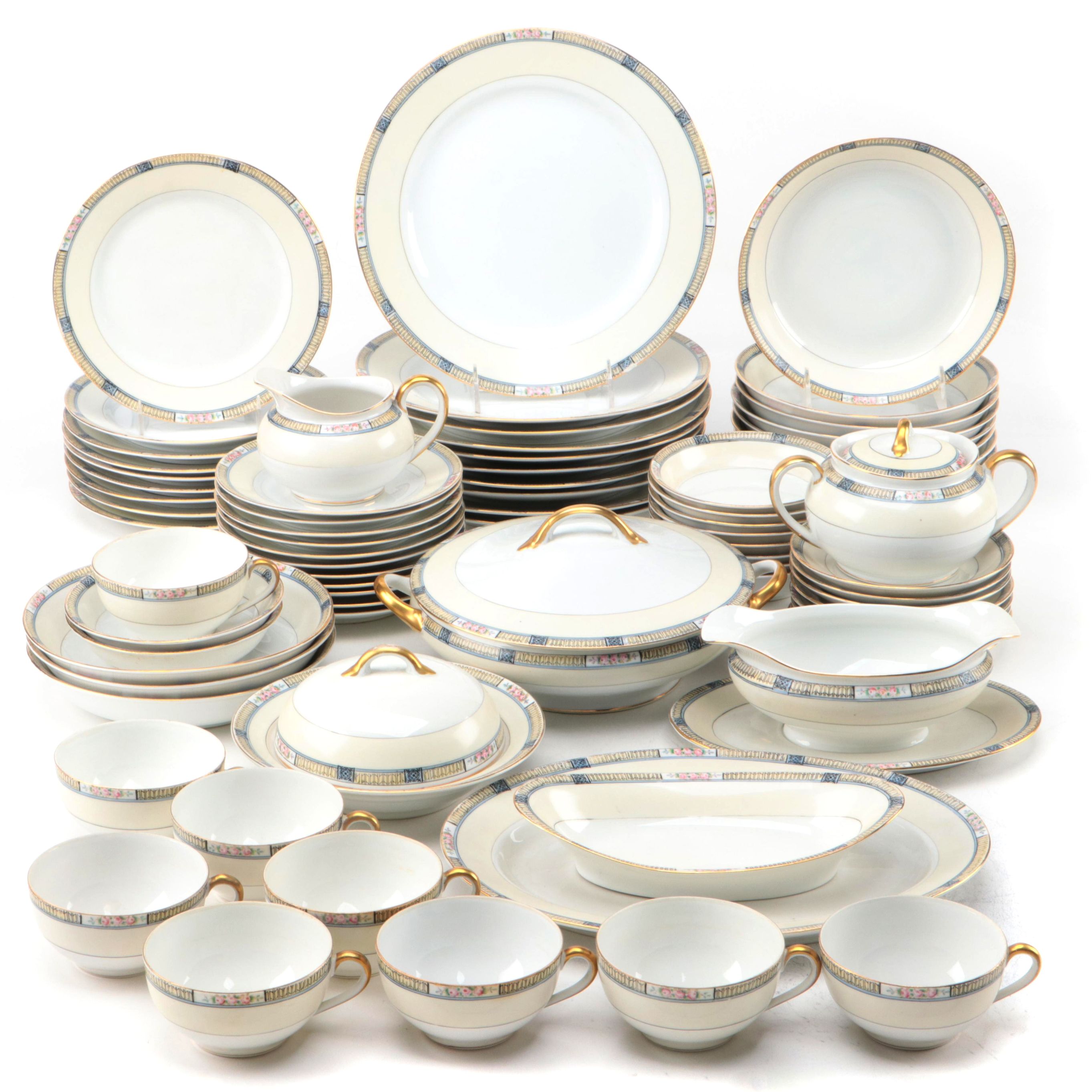 Japanese Porcelain Dinnerware and Table Accessories