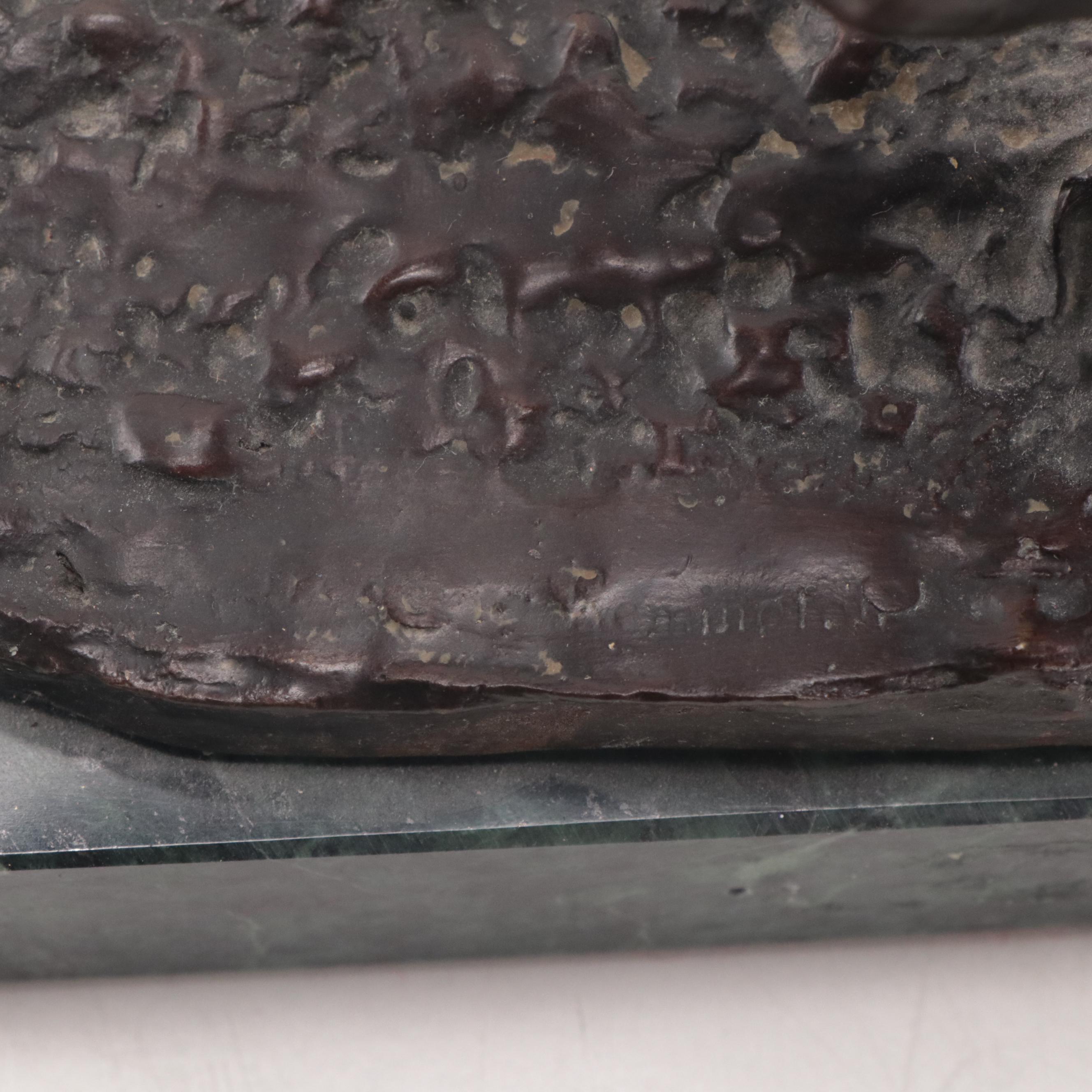 Frederic Remington Bronze Sculpture "Trooper of the Plains"