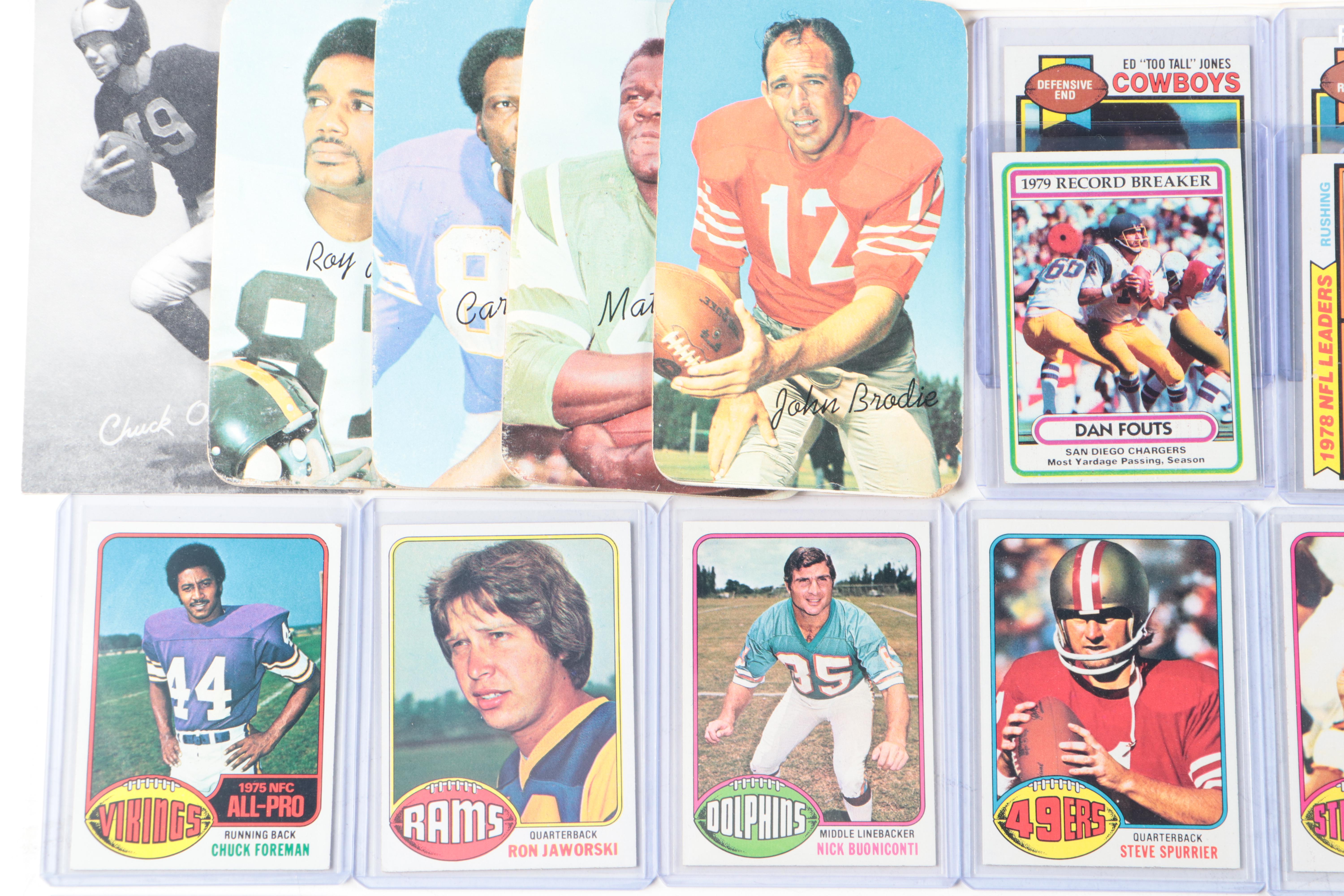 Cincinnati Bengals Artwork with Vintage Topps Posters and Football Cards