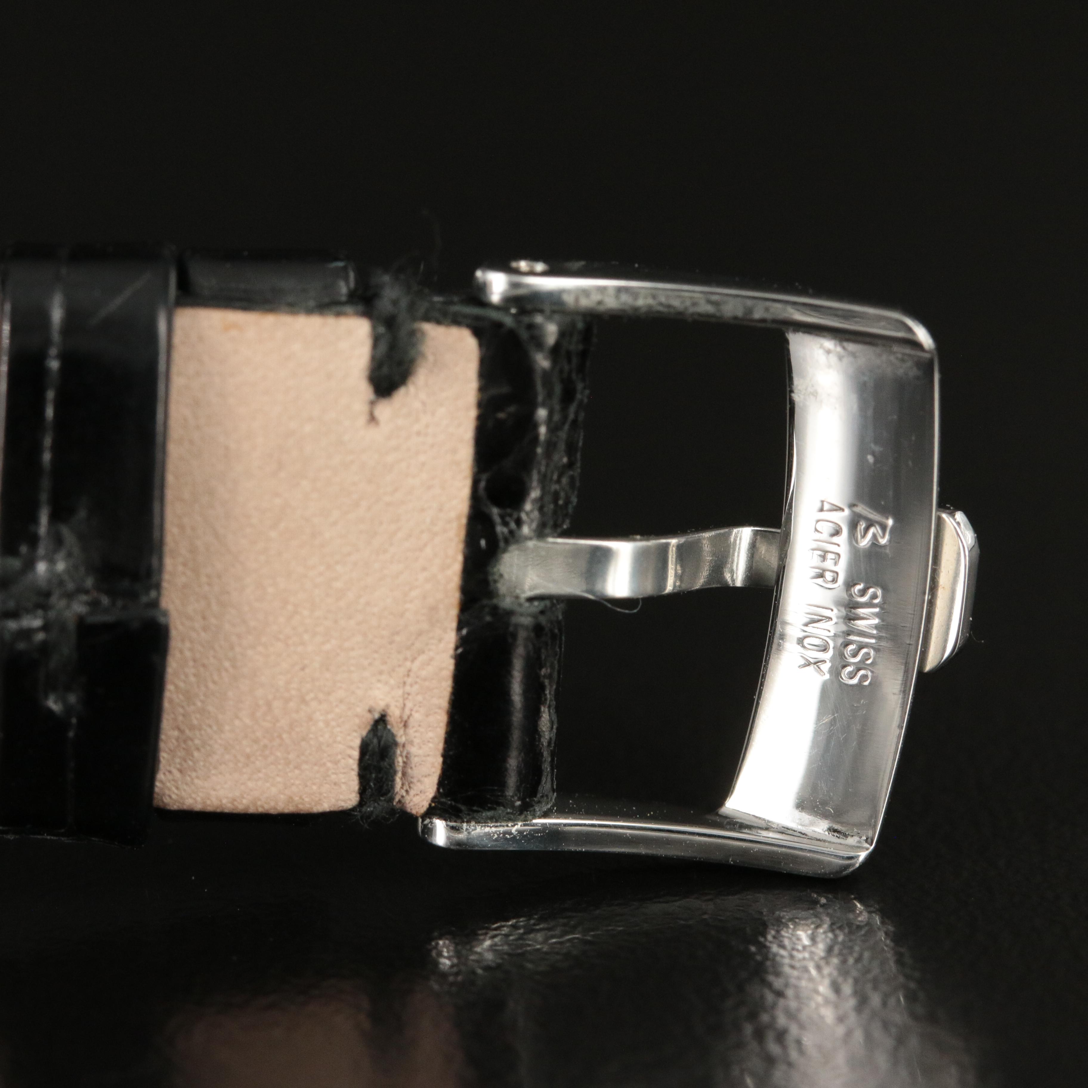 18K Chopard Geneve White Roman Dial Watch