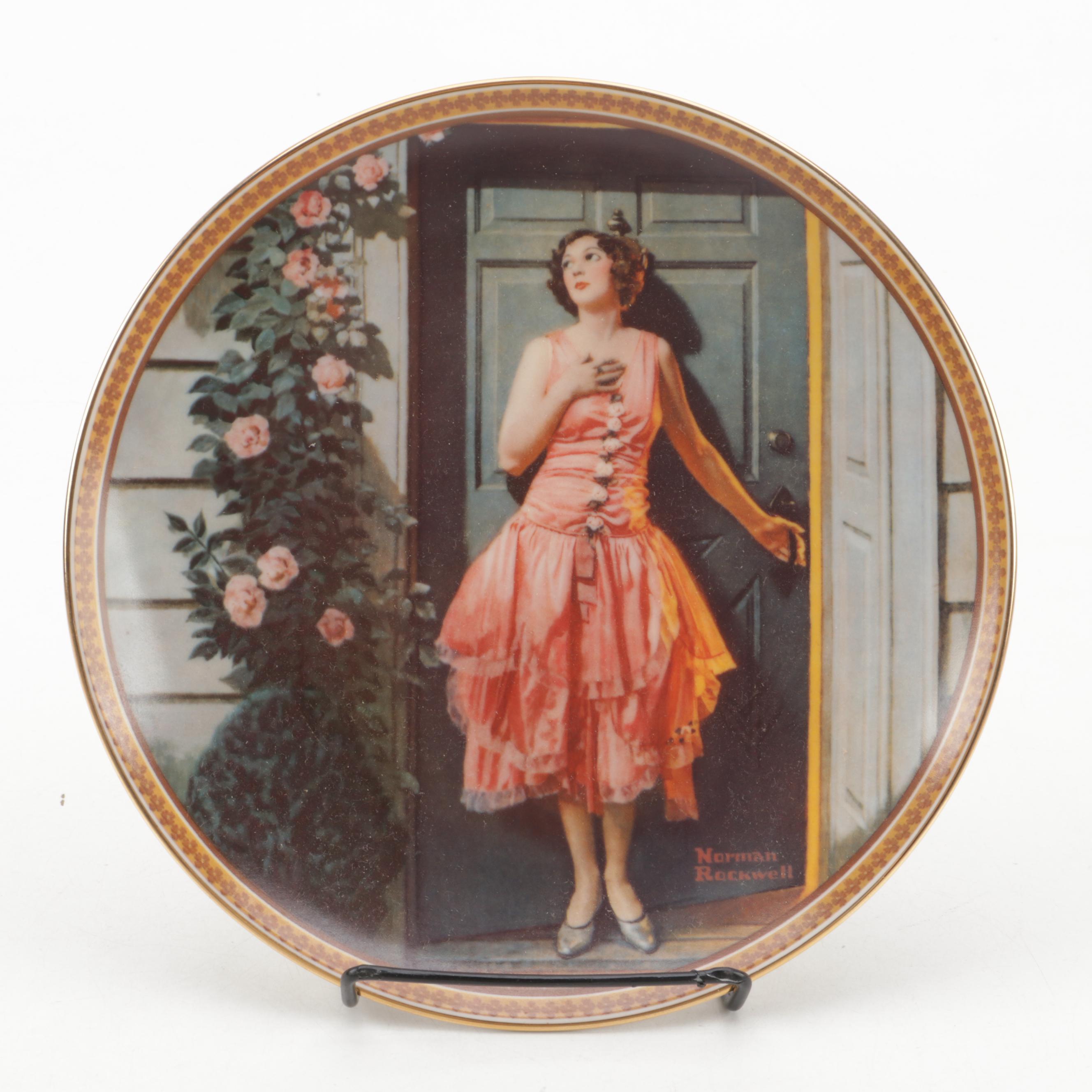 Knowles "Rockwell's Rediscovered Women" Collector Plates