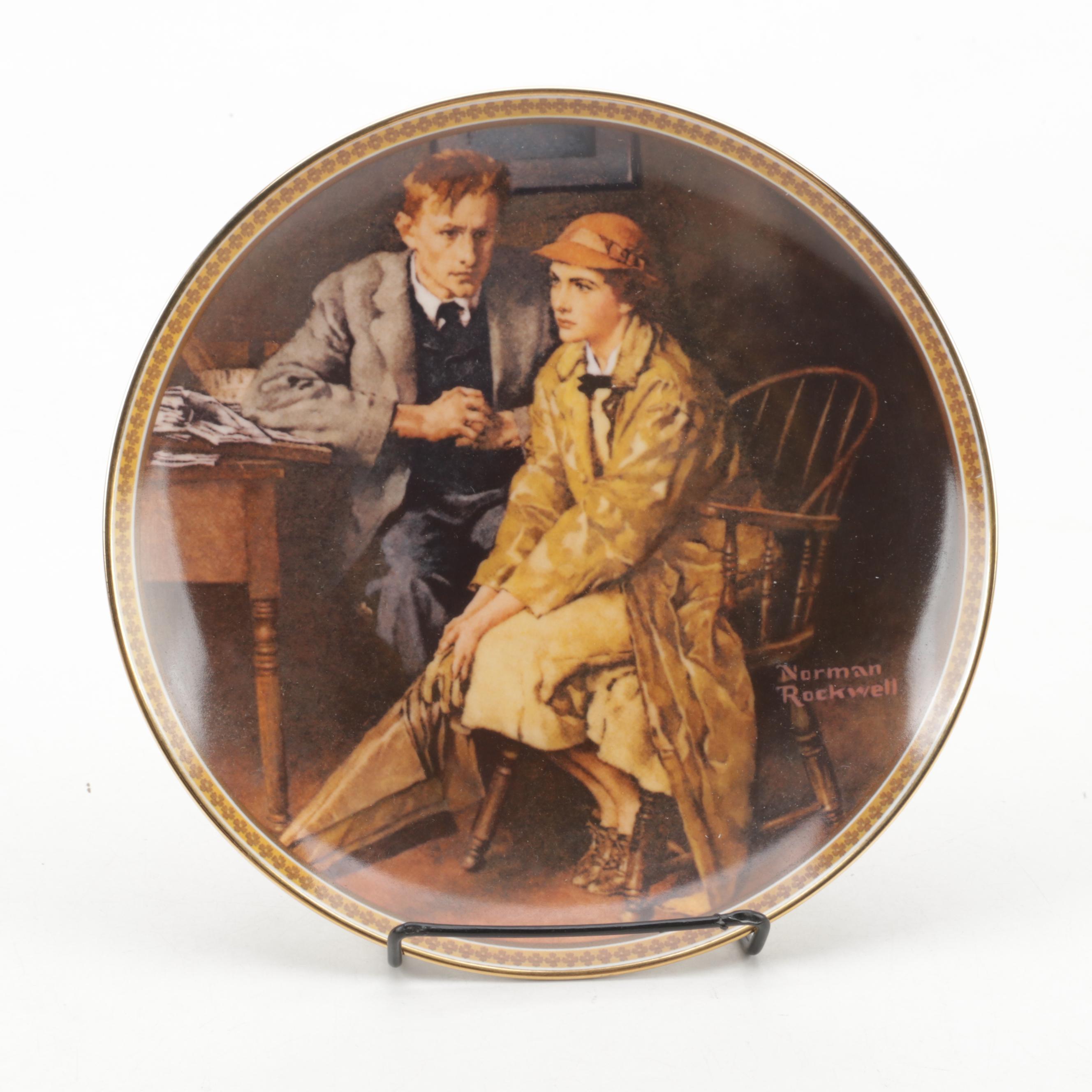 Knowles "Rockwell's Rediscovered Women" Collector Plates