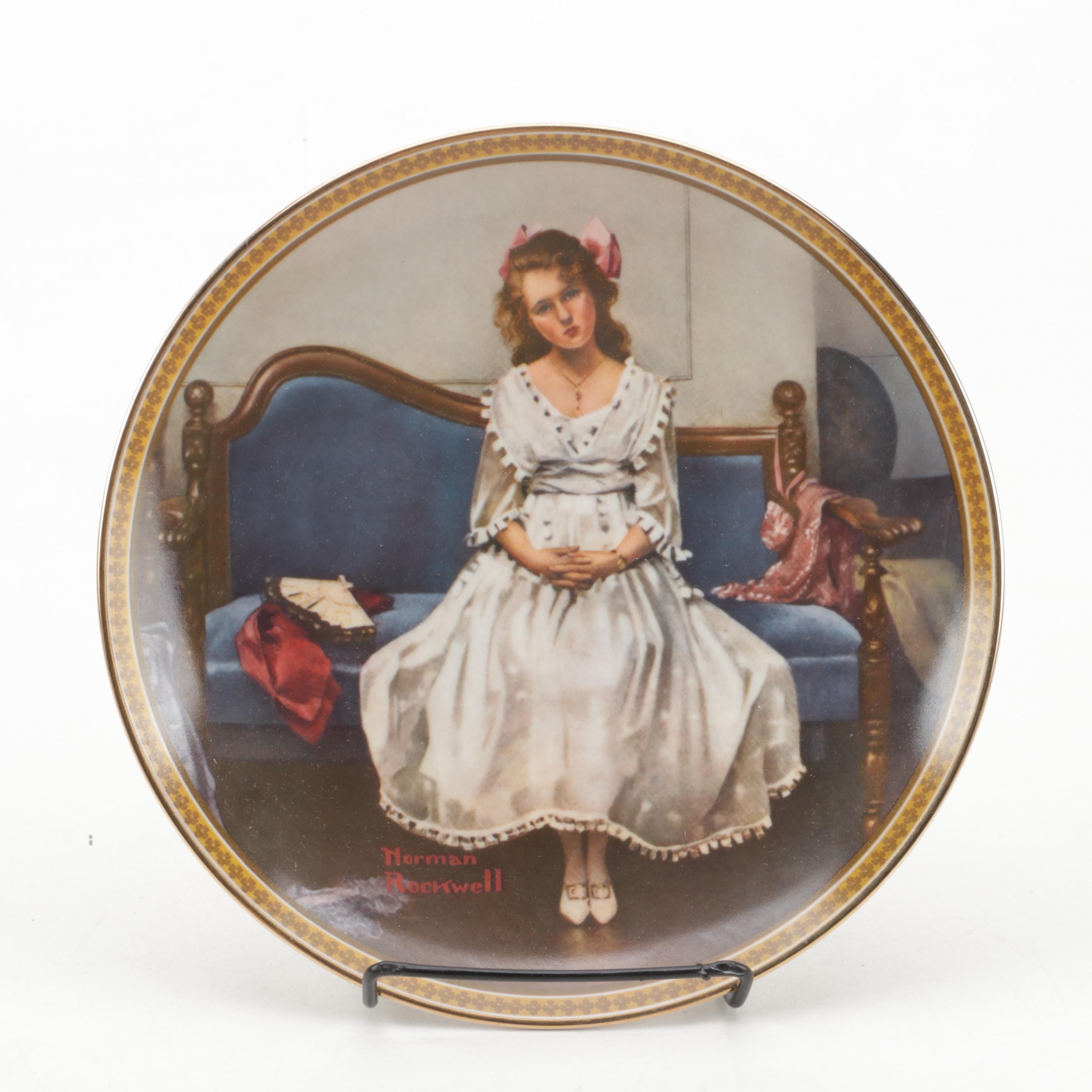 Knowles "Rockwell's Rediscovered Women" Collector Plates