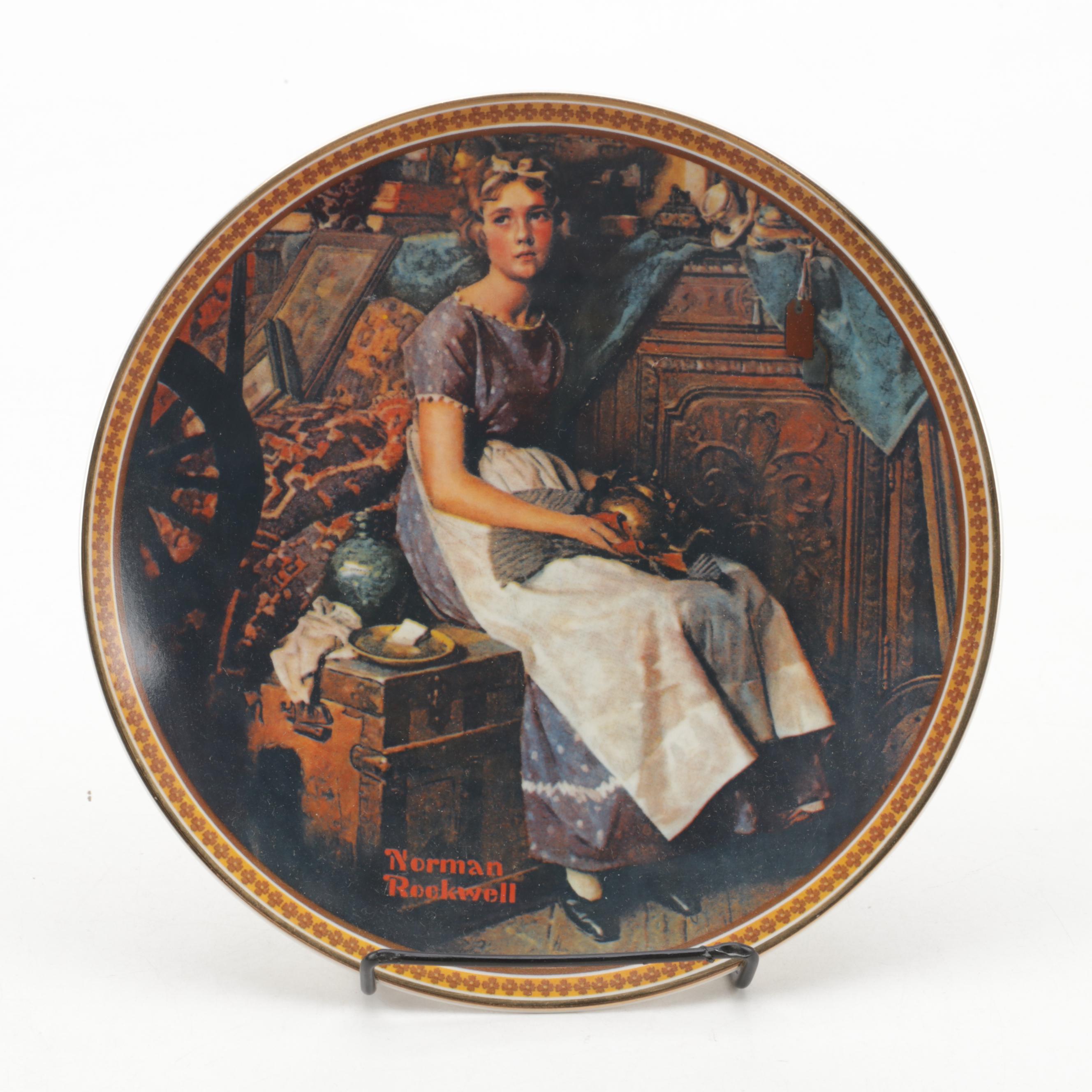 Knowles "Rockwell's Rediscovered Women" Collector Plates