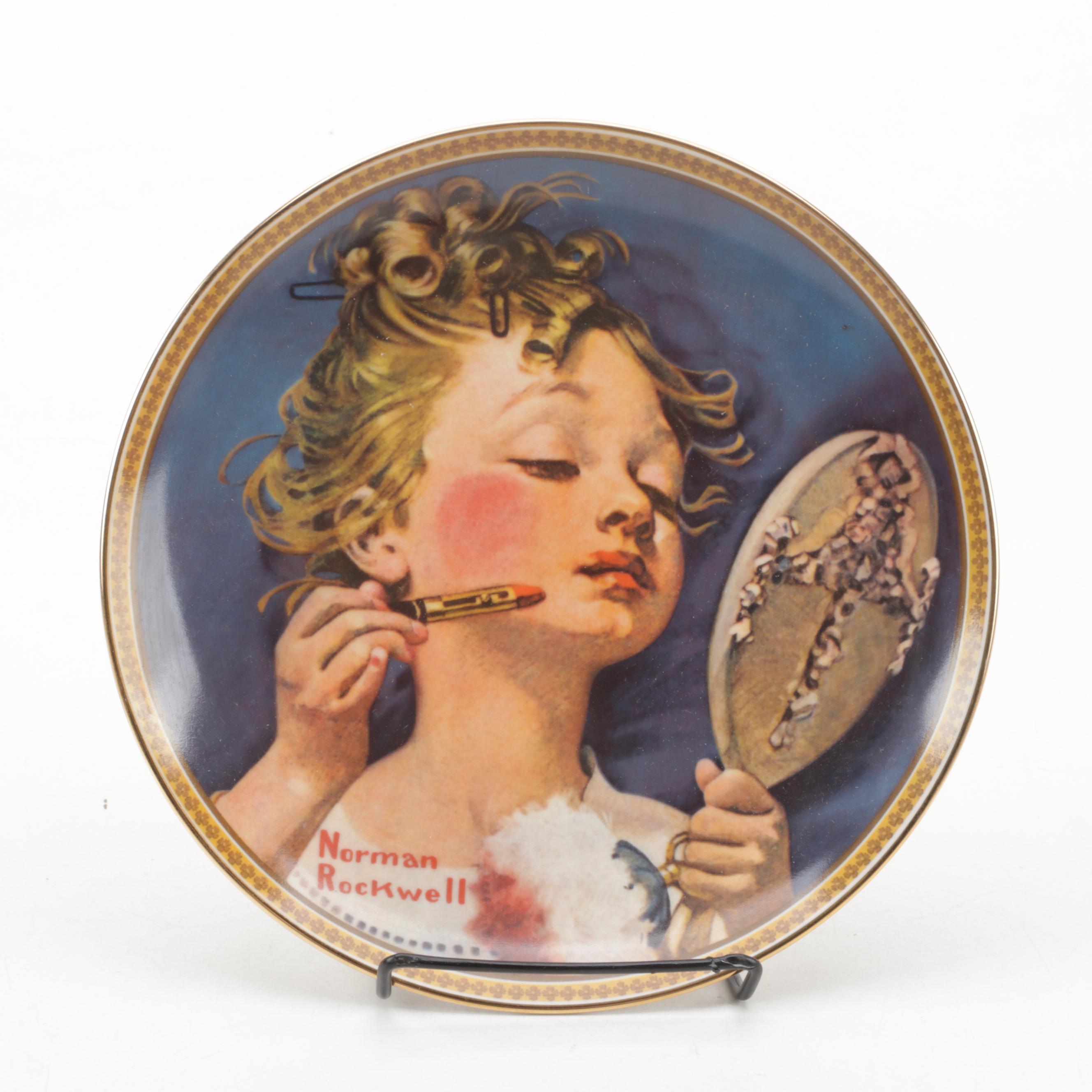Knowles "Rockwell's Rediscovered Women" Collector Plates
