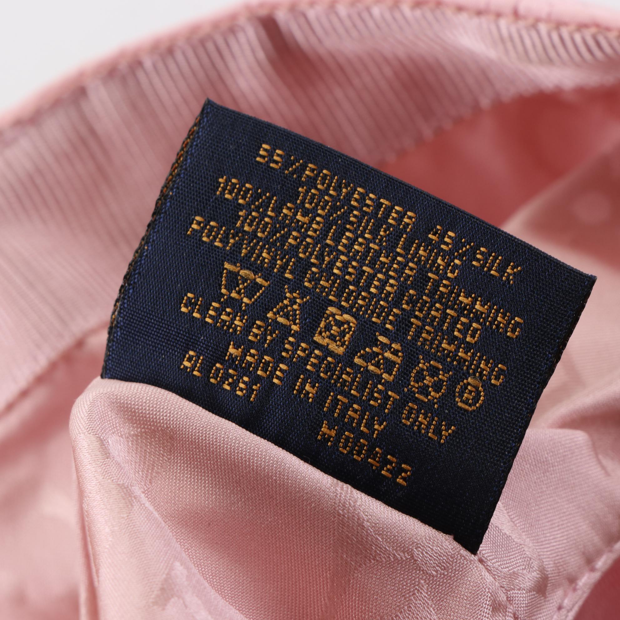 Louis Vuitton Pink Monogram, Coated Canvas, and Lambskin Get Ready Cap, NWT