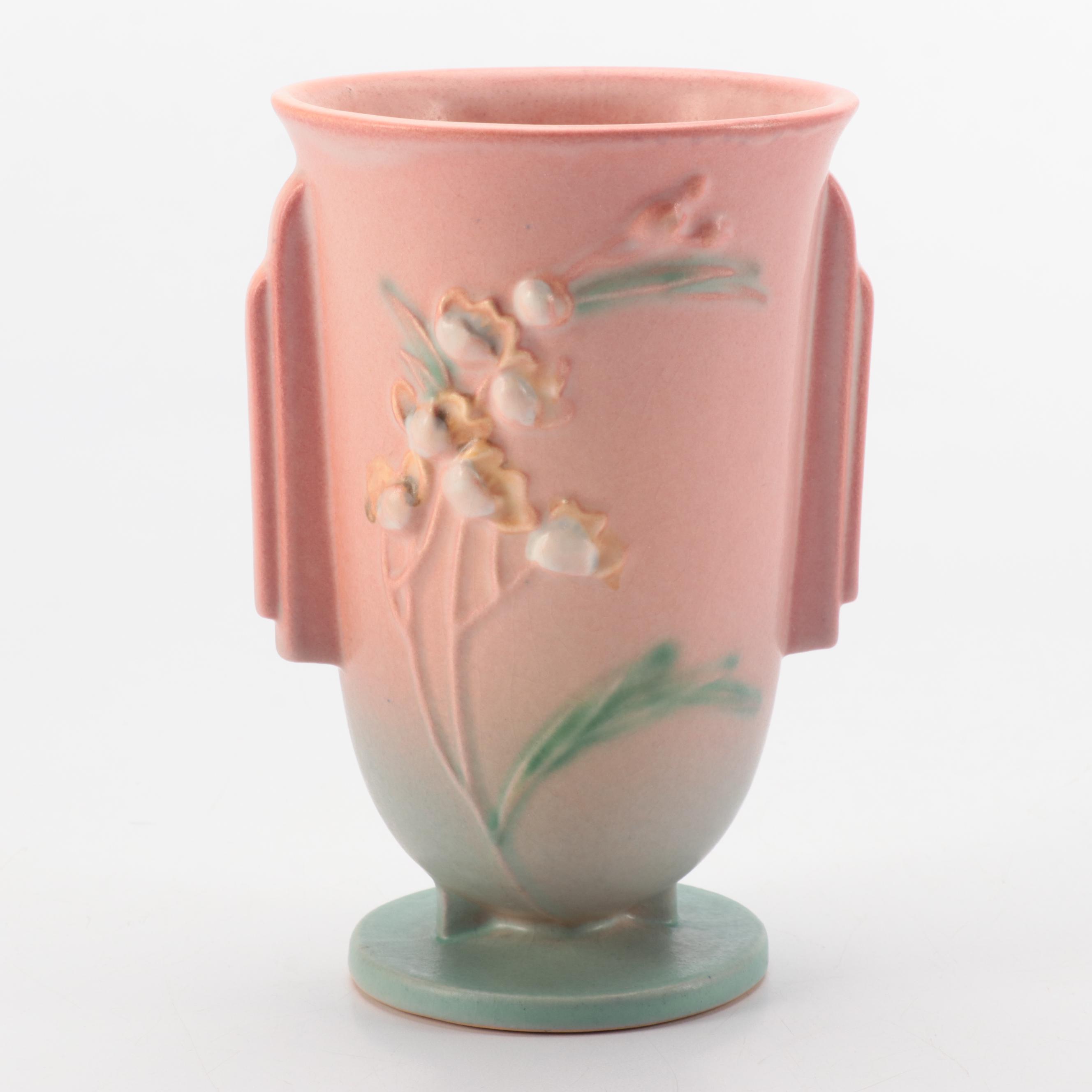 Roseville Pottery "Silhouette" and Other Roseville Ceramic Vases