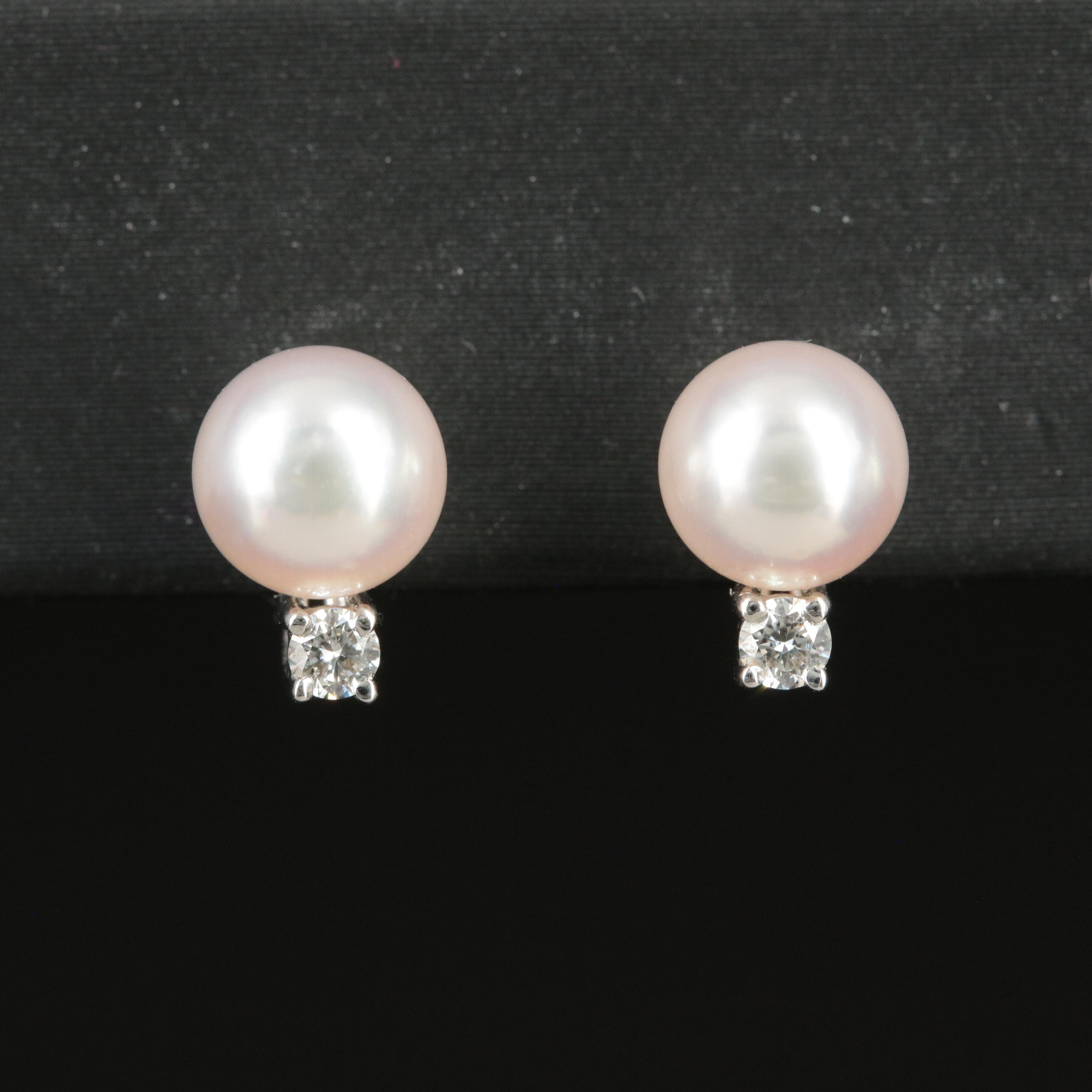 Tiffany & Co. 18K and Sterling Pearl and Diamond Jewelry Grouping