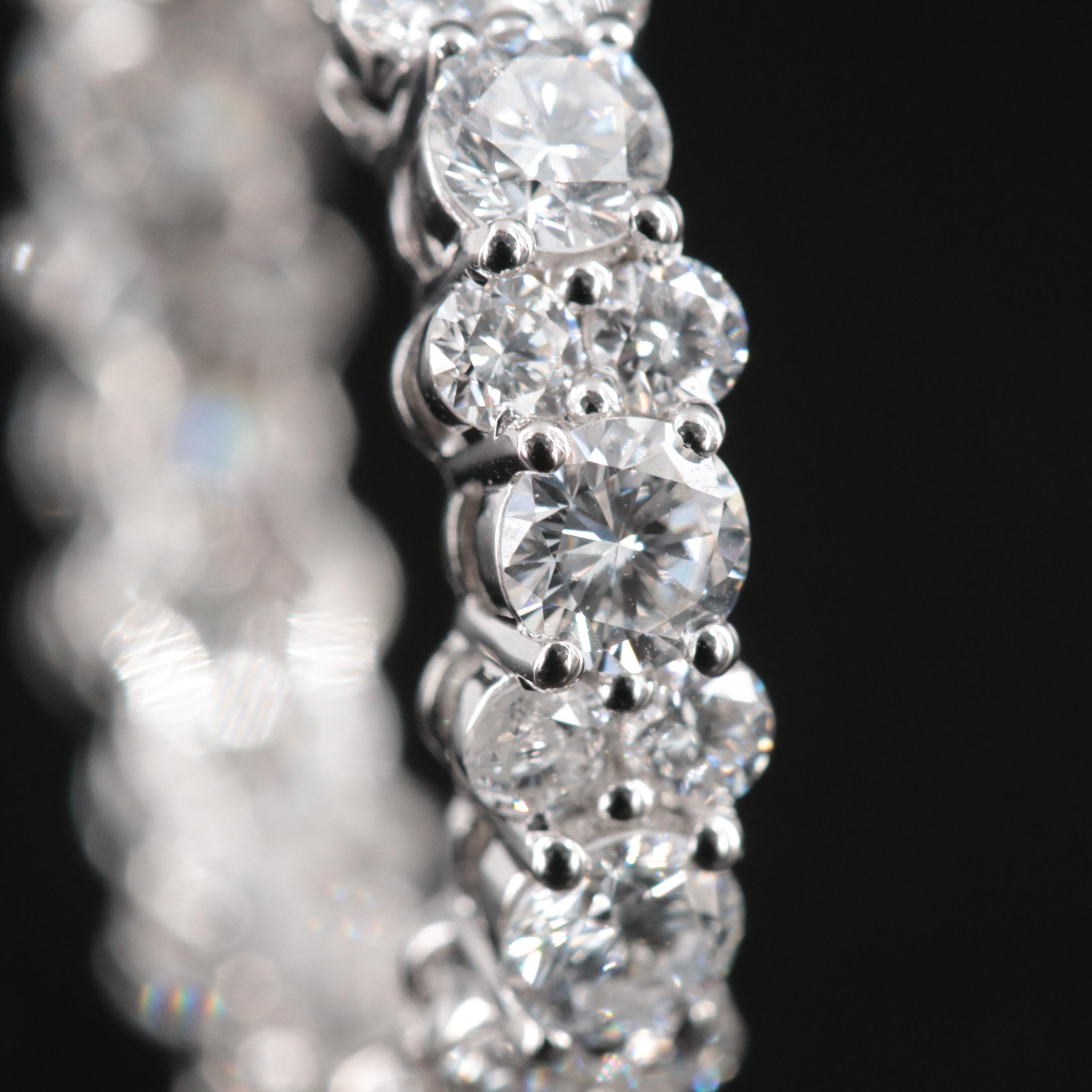 14K 4.02 CTW Lab Grown Diamond Eternity Band