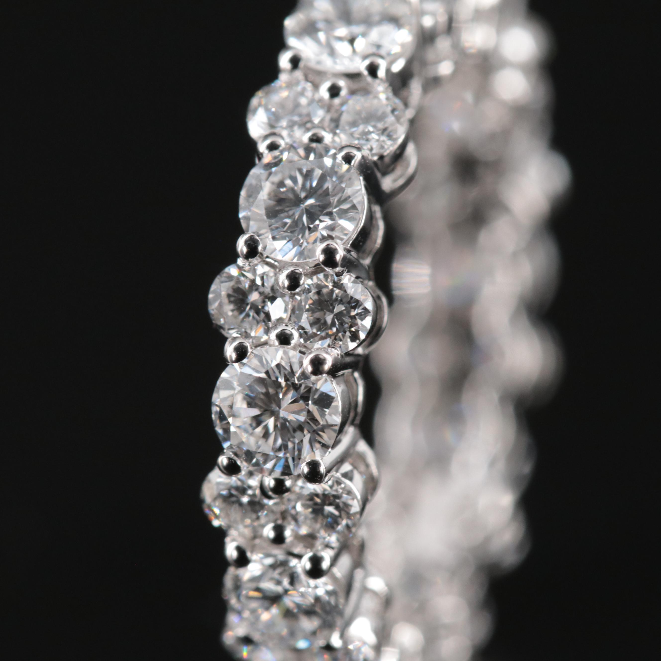 14K 4.02 CTW Lab Grown Diamond Eternity Band