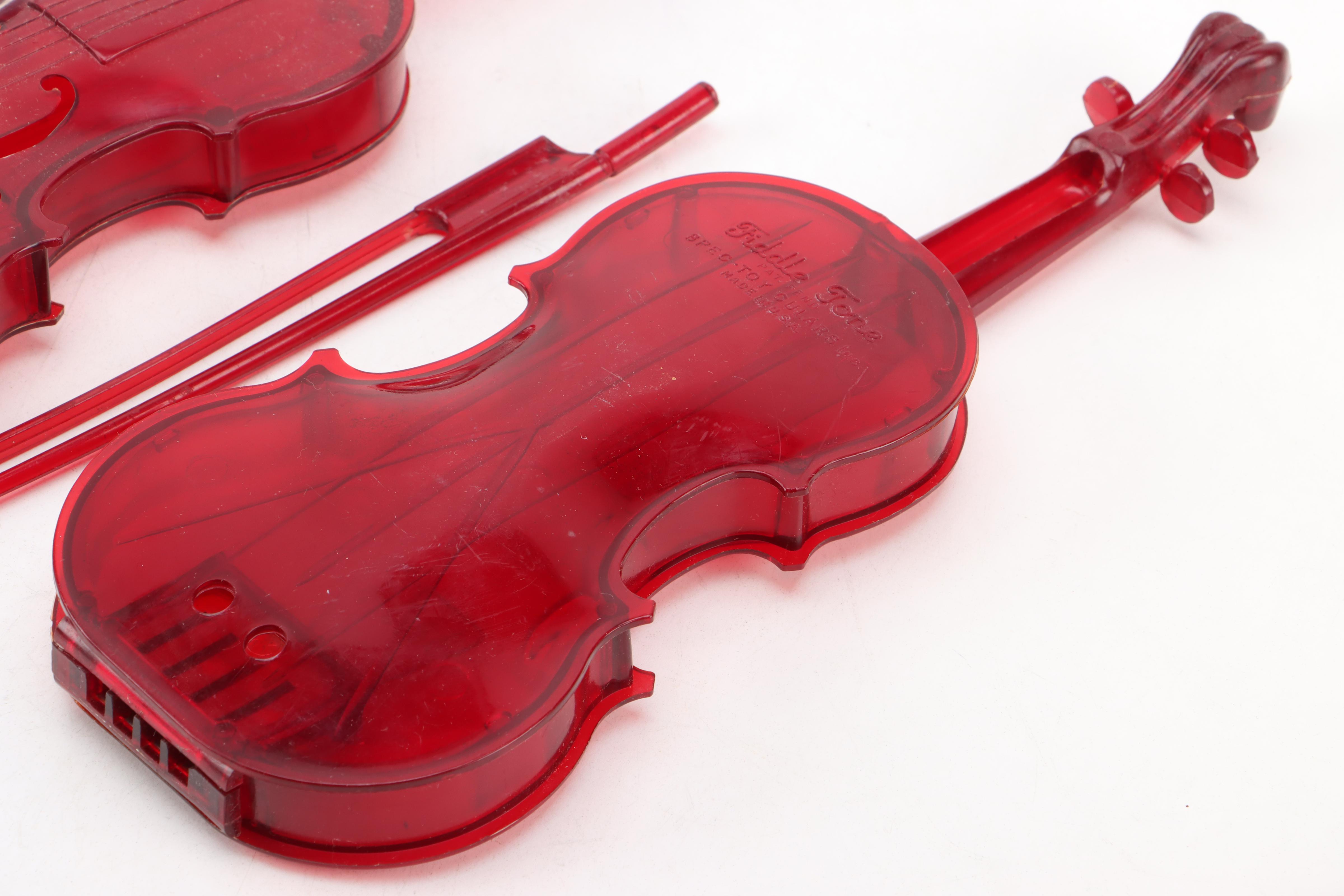 Emenee Toy Saxophone with Spec-Toy Culars Fiddle Tone Toys