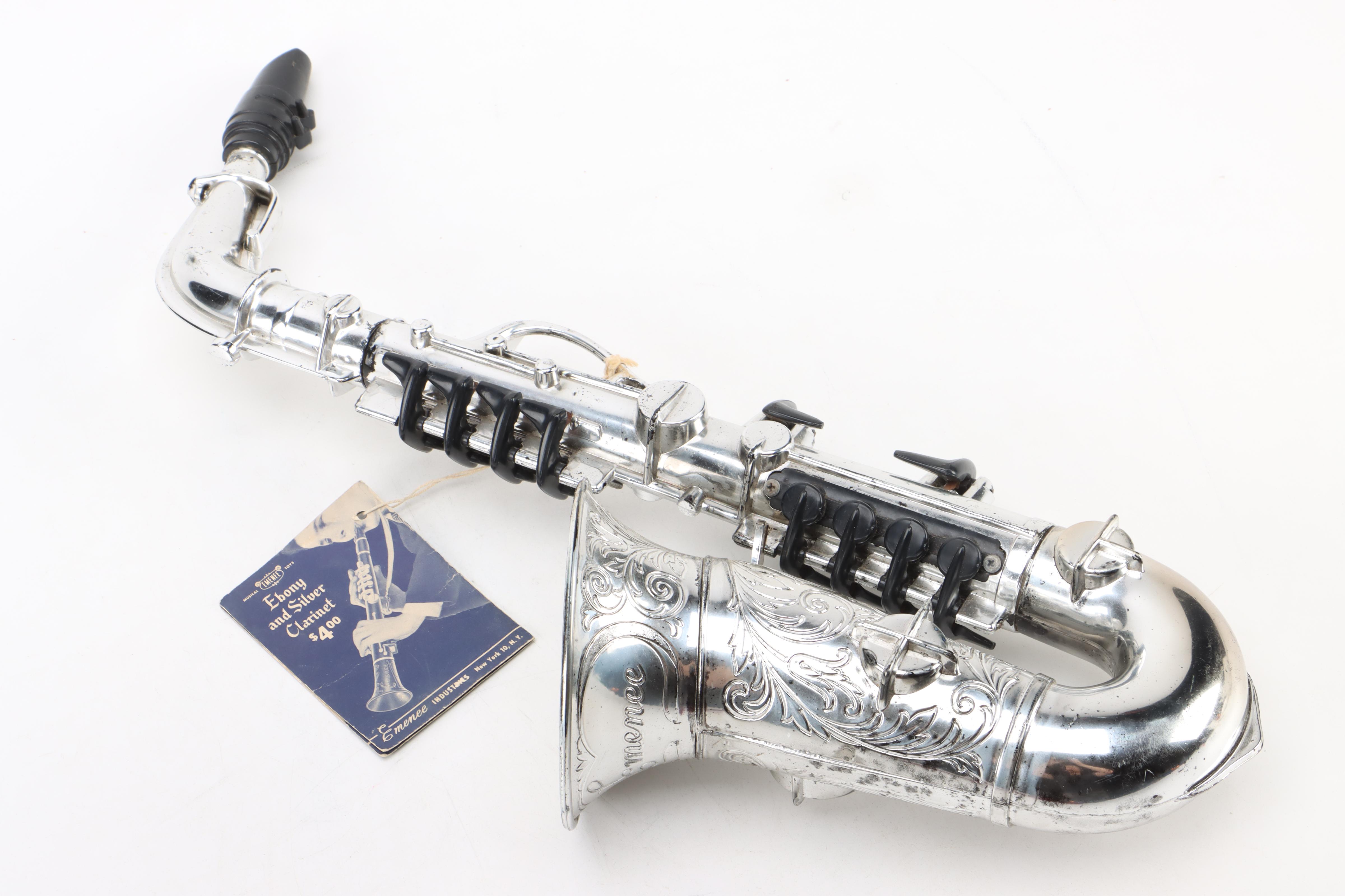 Emenee Toy Saxophone with Spec-Toy Culars Fiddle Tone Toys