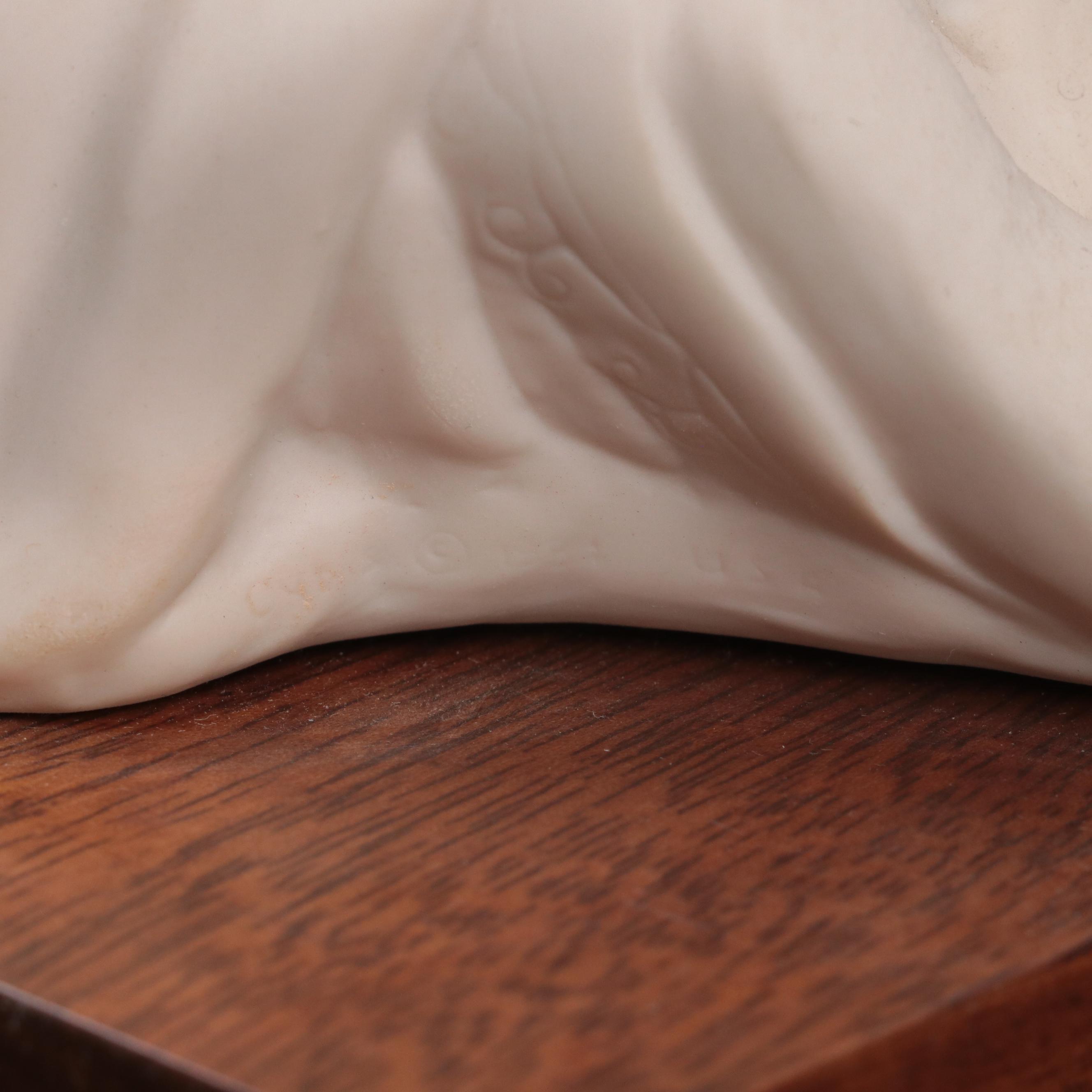 Cybis "Kateri Tekakwitha: Lily of the Mohawks" Bisque Porcelain Figurine