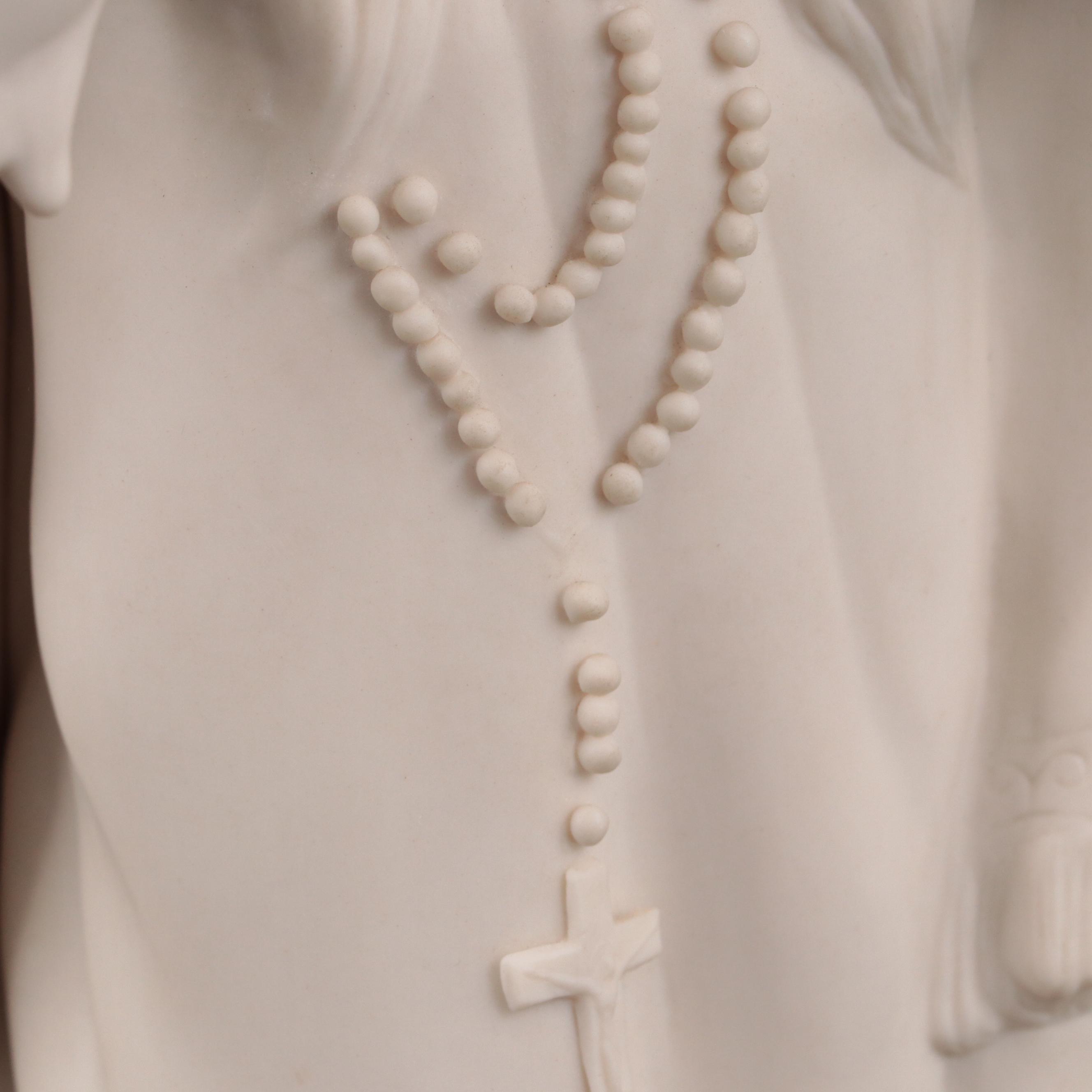 Cybis "Kateri Tekakwitha: Lily of the Mohawks" Bisque Porcelain Figurine