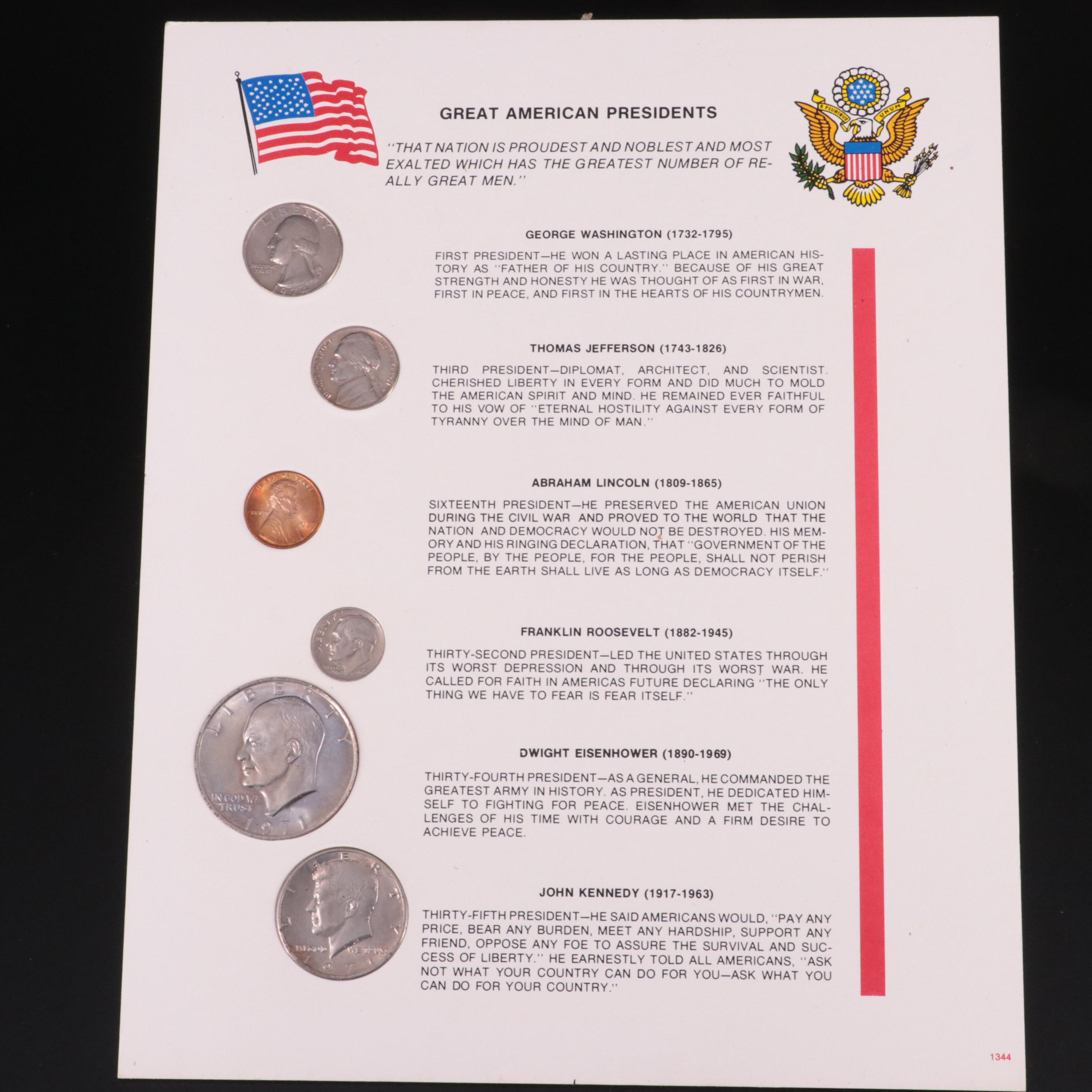 Group of Seven United States Coin Sets