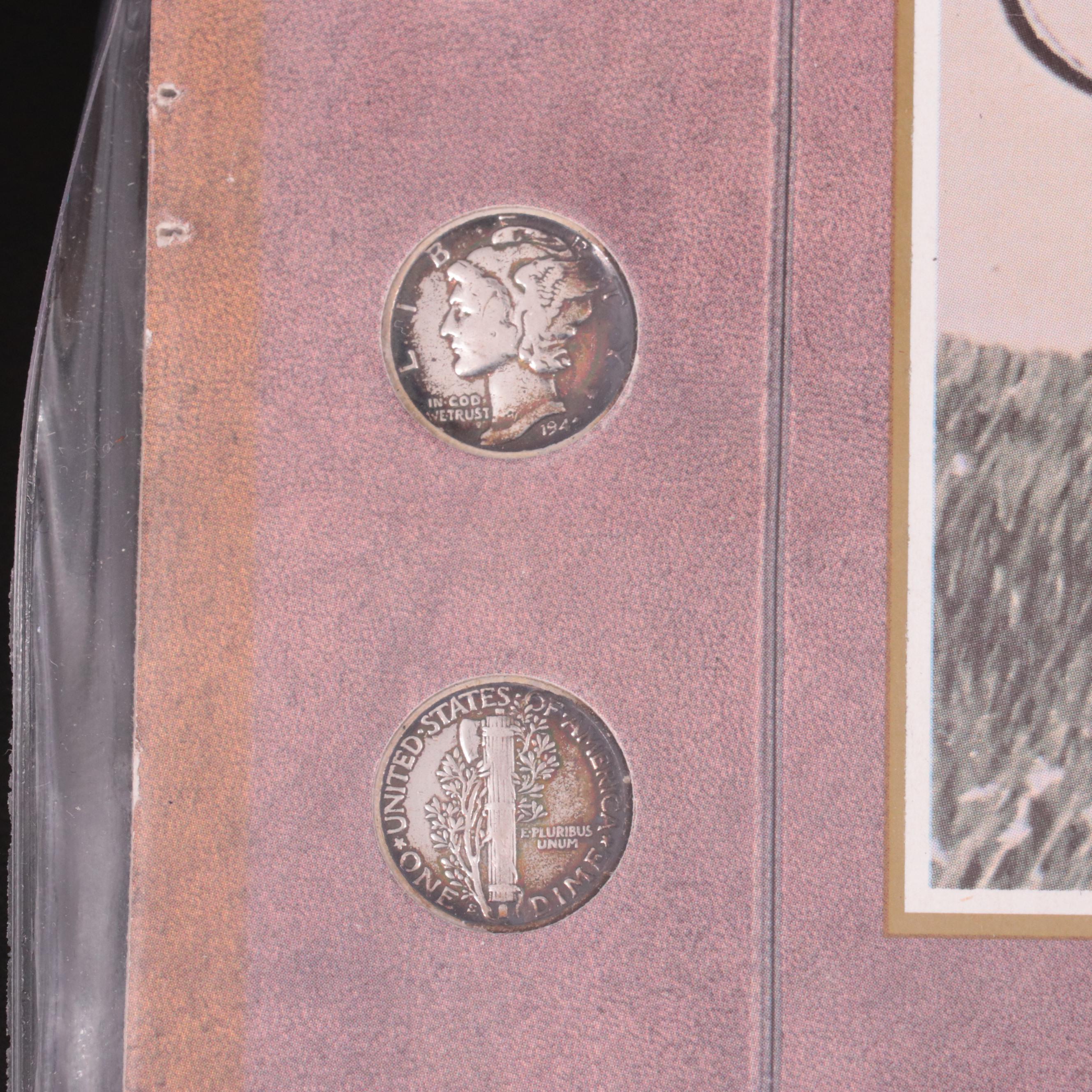 "Two Coin Sets  the "Silver Story" and "Pony Express" Coin  Sets