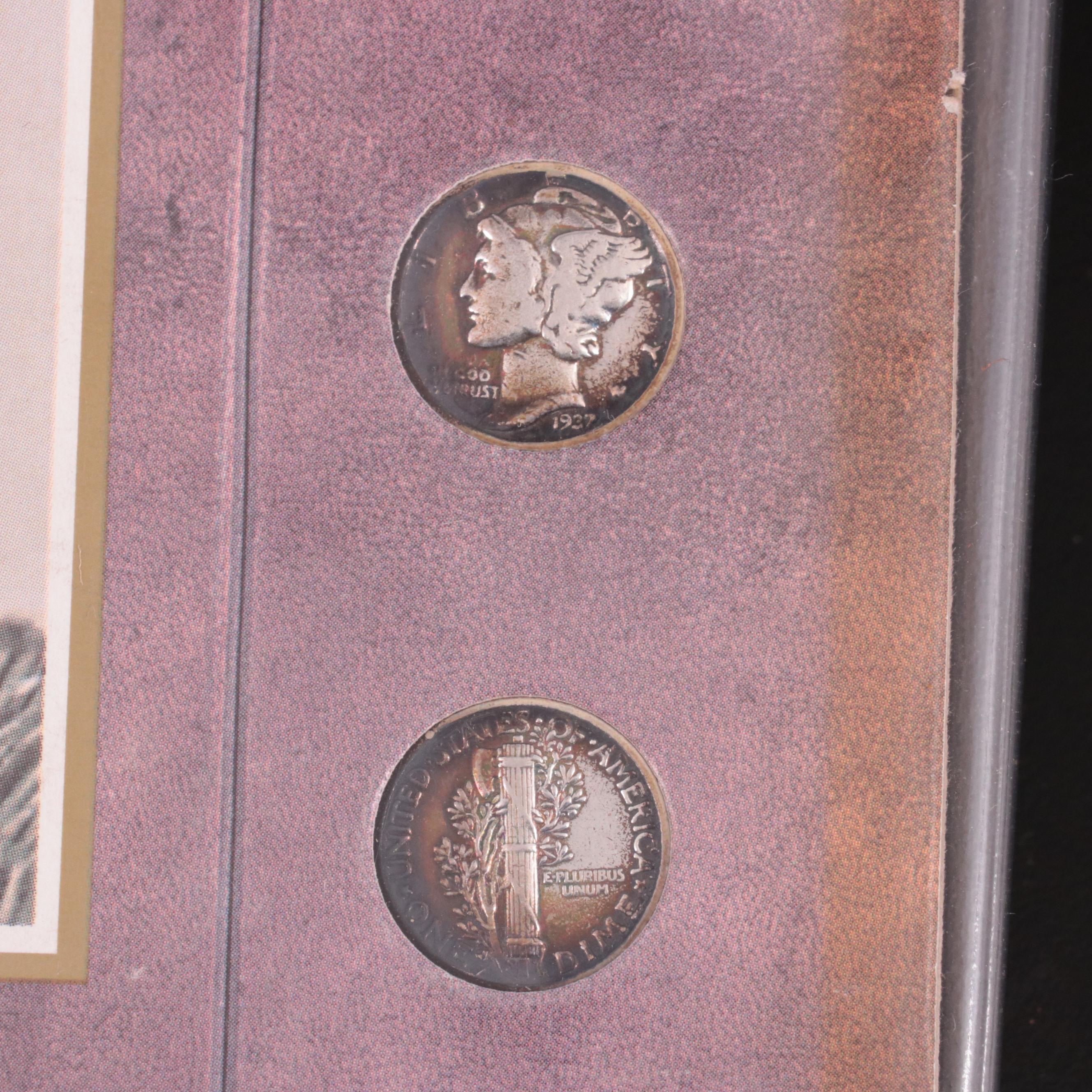 "Two Coin Sets  the "Silver Story" and "Pony Express" Coin  Sets