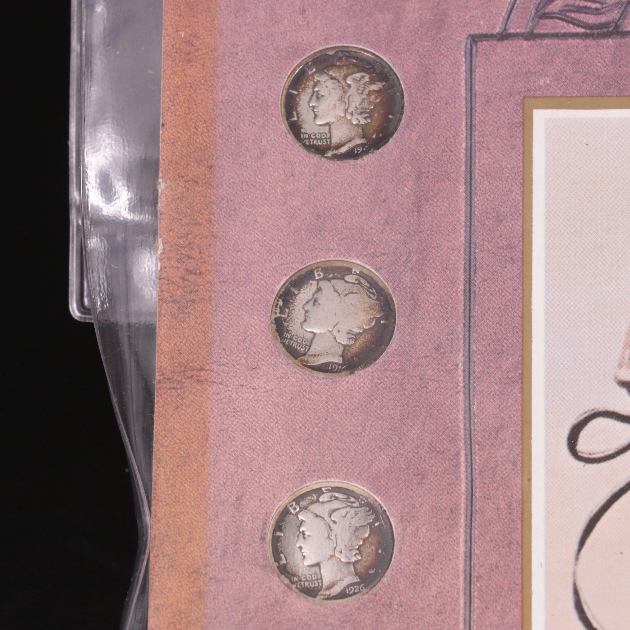 "Two Coin Sets  the "Silver Story" and "Pony Express" Coin  Sets