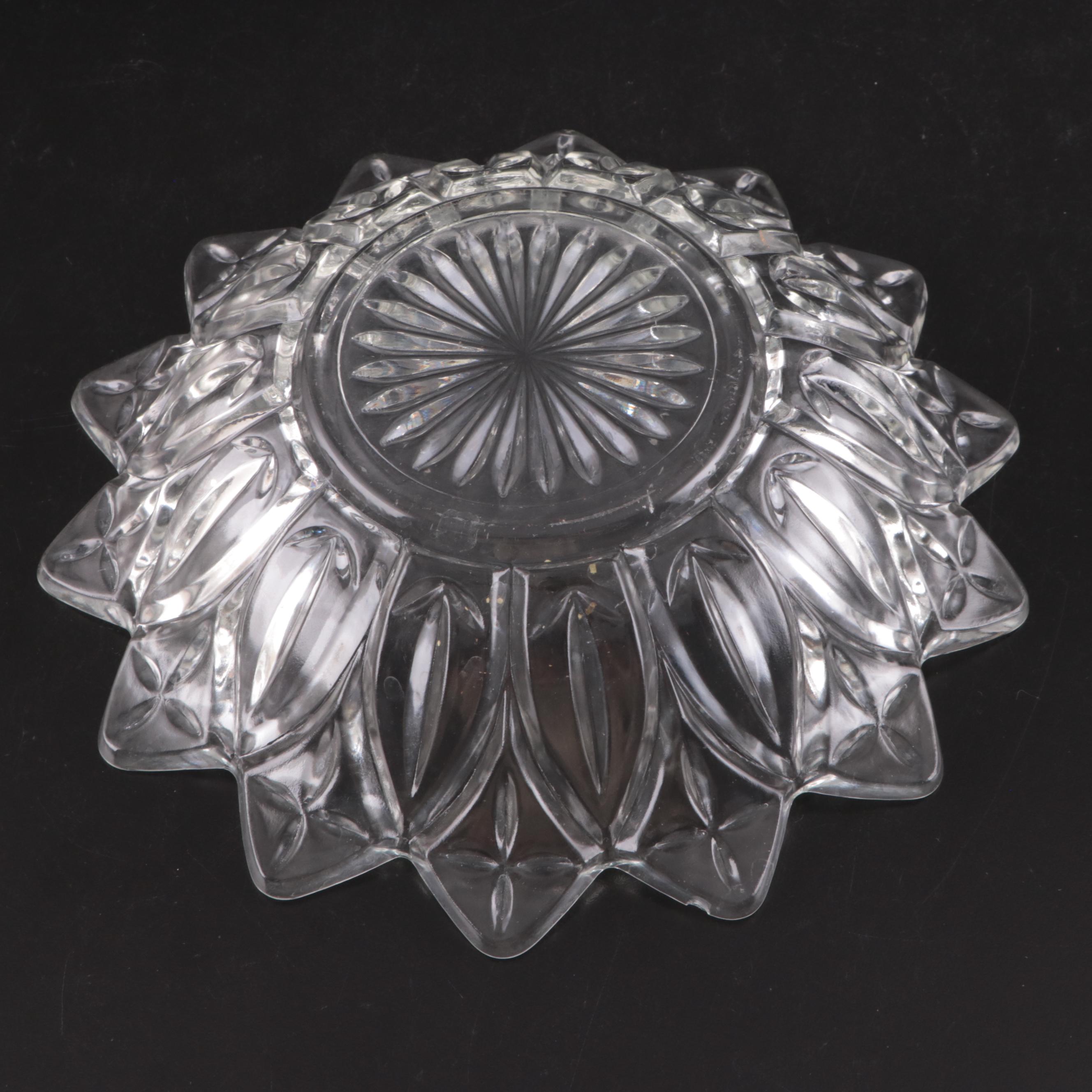 Tilt Ball Glass Pitcher with Fostoria "American Clear" Glass Pitcher and More