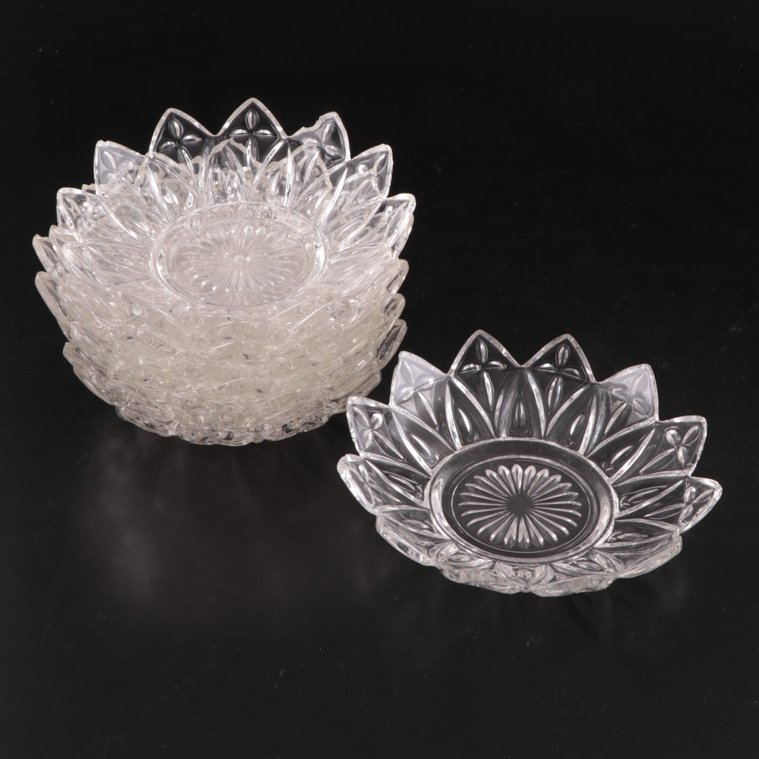 Tilt Ball Glass Pitcher with Fostoria "American Clear" Glass Pitcher and More