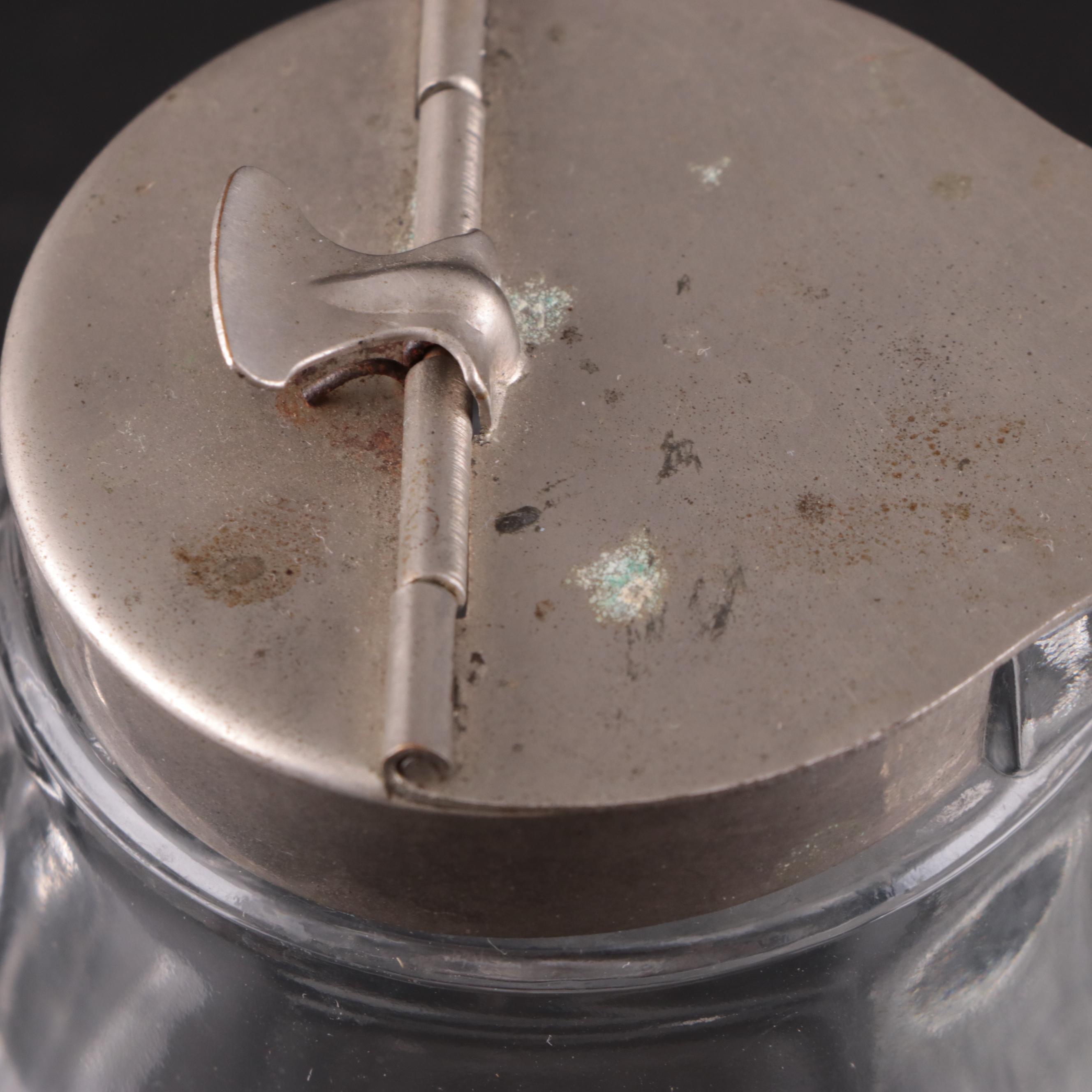 Tilt Ball Glass Pitcher with Fostoria "American Clear" Glass Pitcher and More