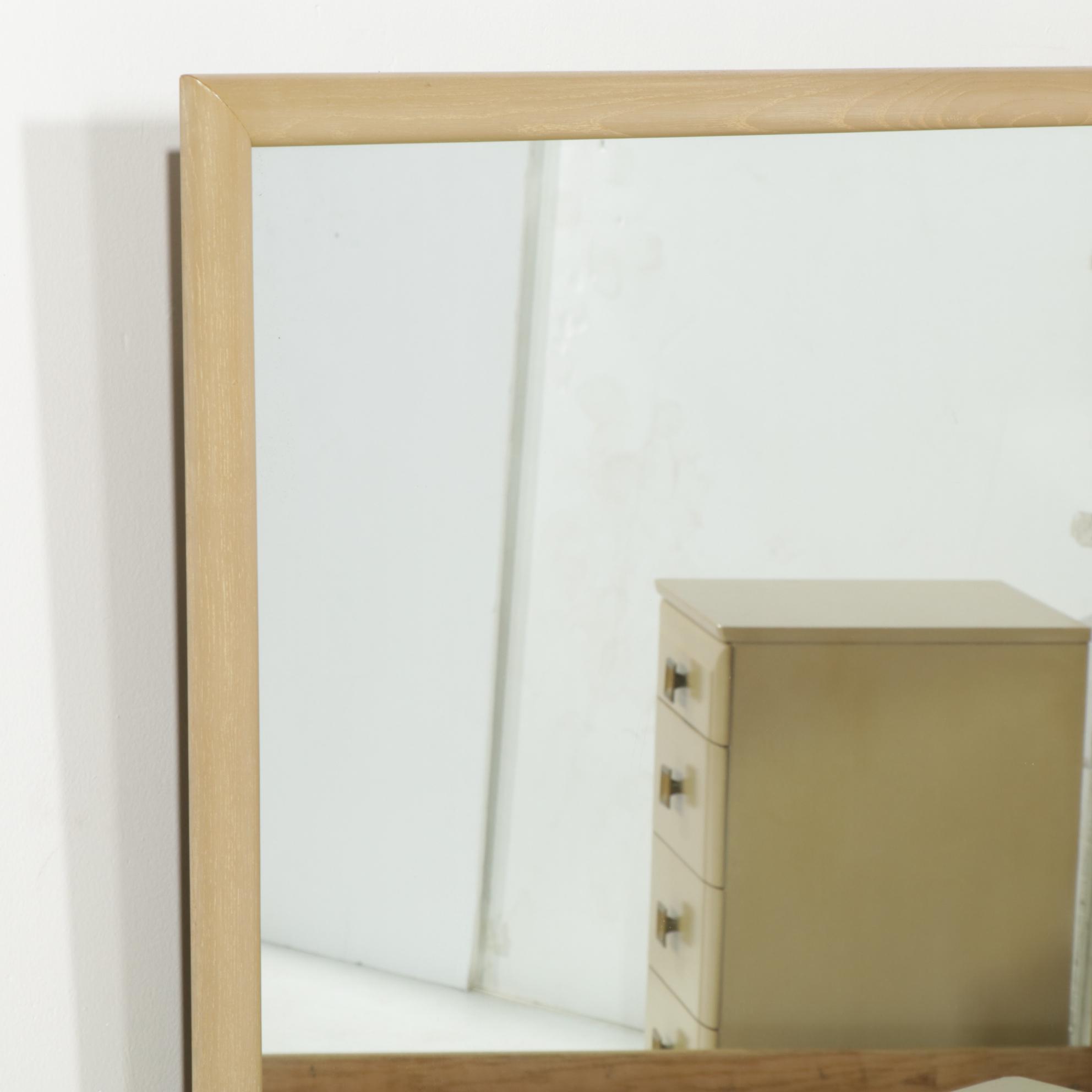 Mengel Mid Century Modern Blonde-Finish Wooden Bedroom Suite