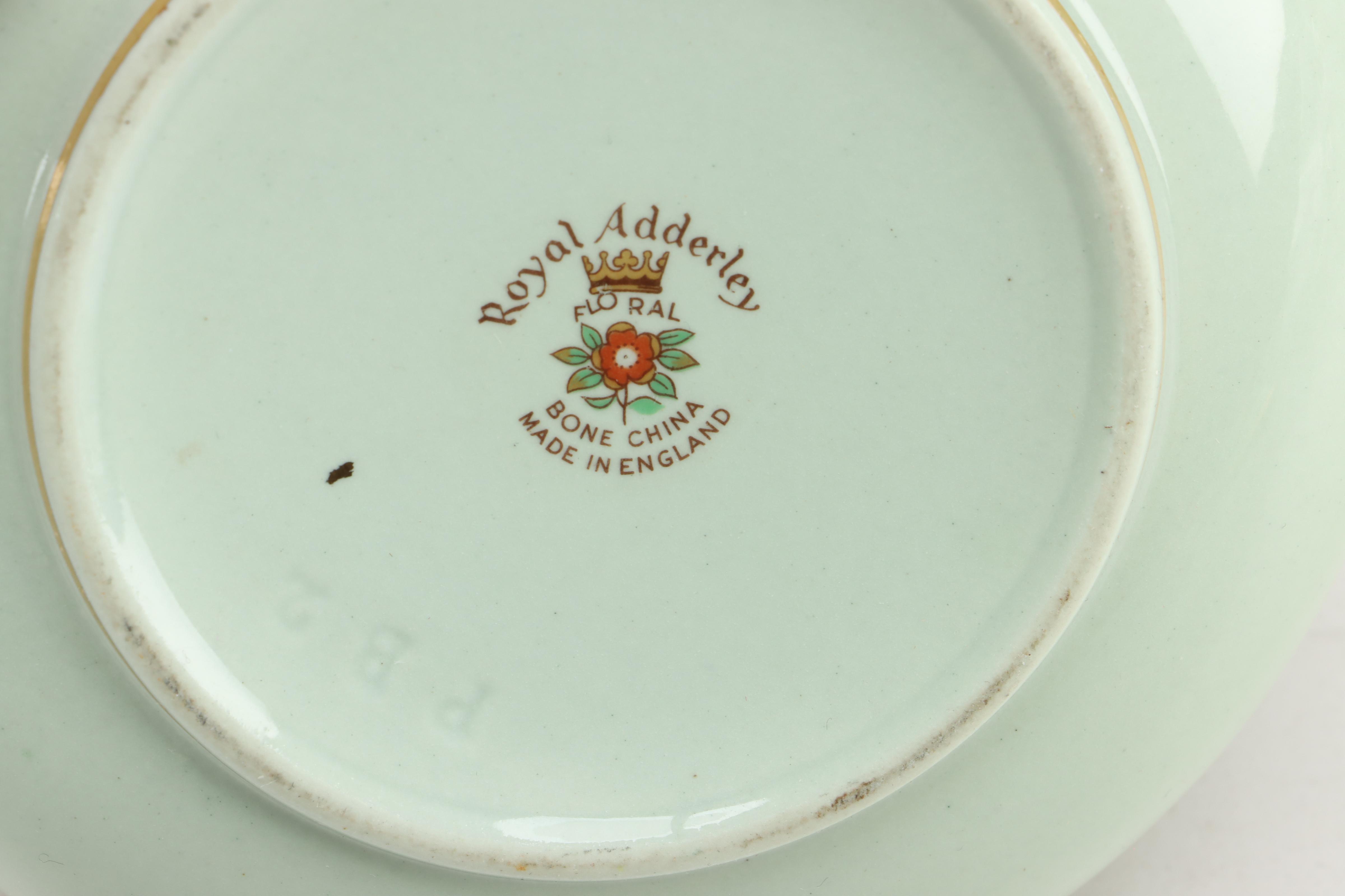 Royal Adderley Floral Motif Bone China Trinket Box and More