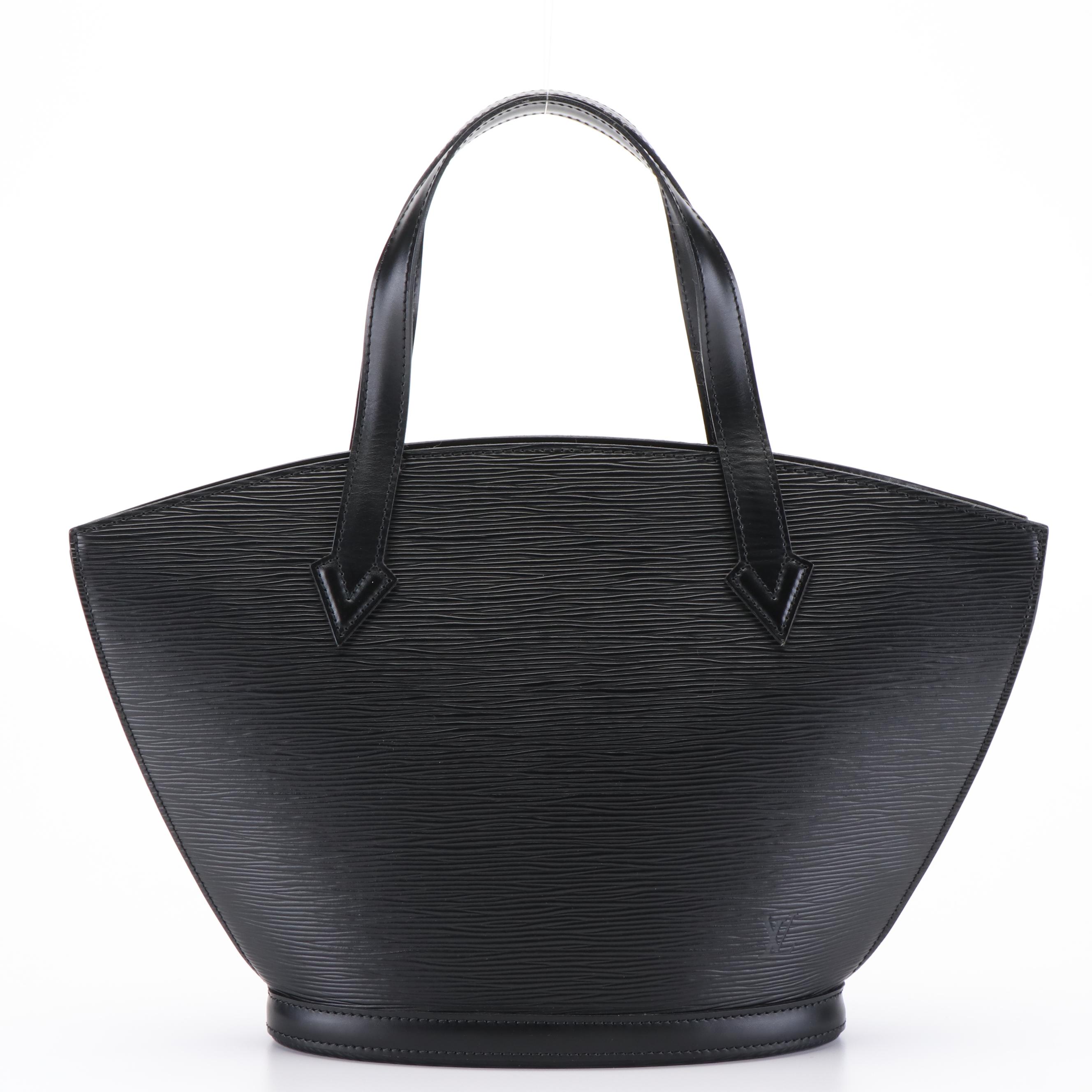 Louis Vuitton Saint Jacques PM in Black Epi Leather