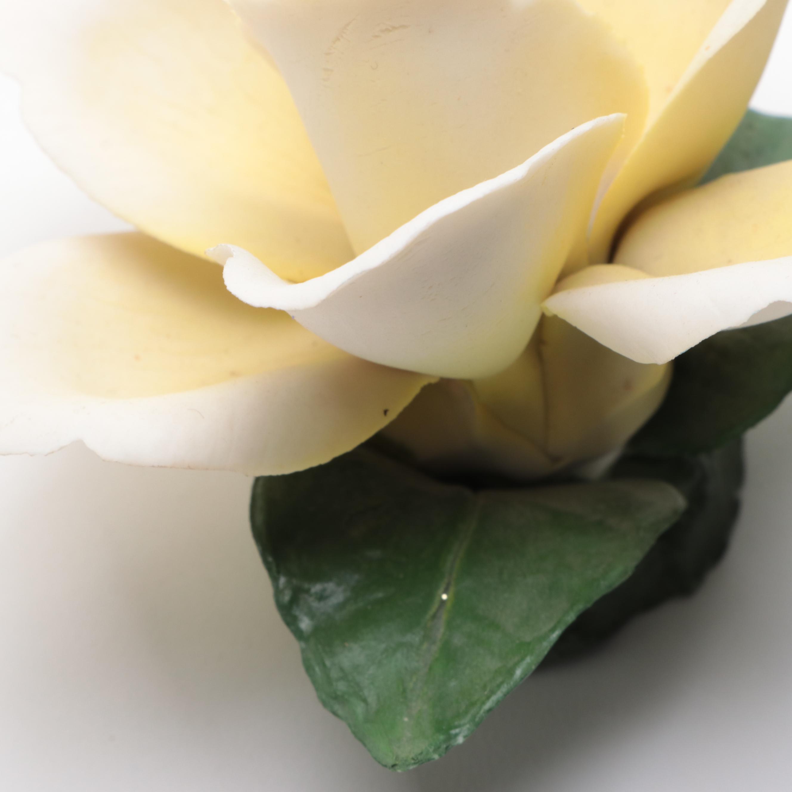 Gorham "Gallery Birds" Porcelain Musical Figurine with Floral Figurine and More