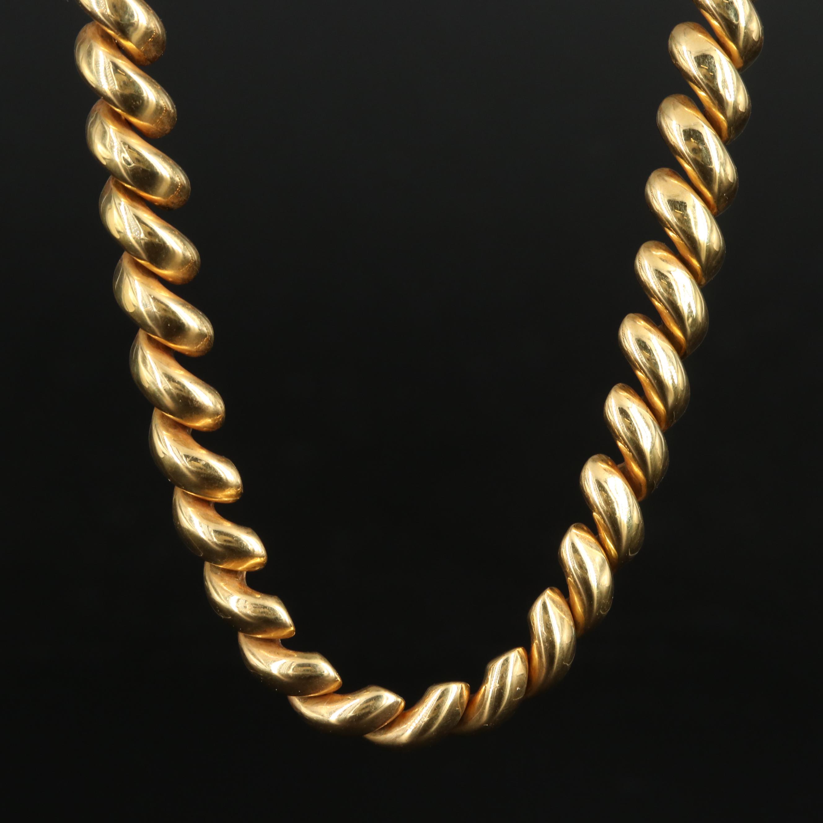 18K San Marco Chain Necklace