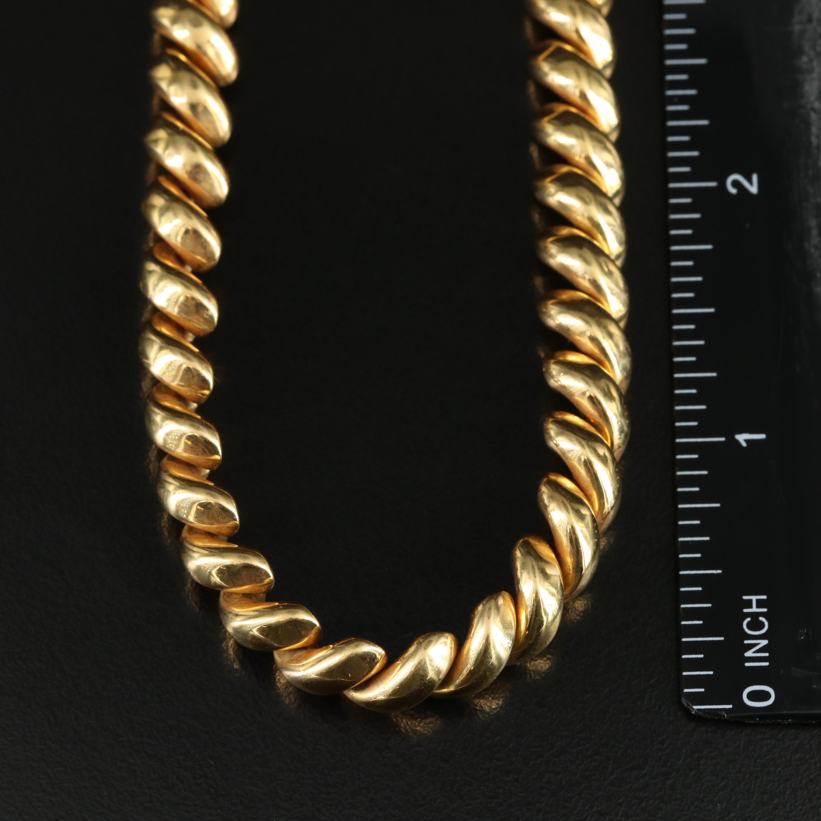 18K San Marco Chain Necklace