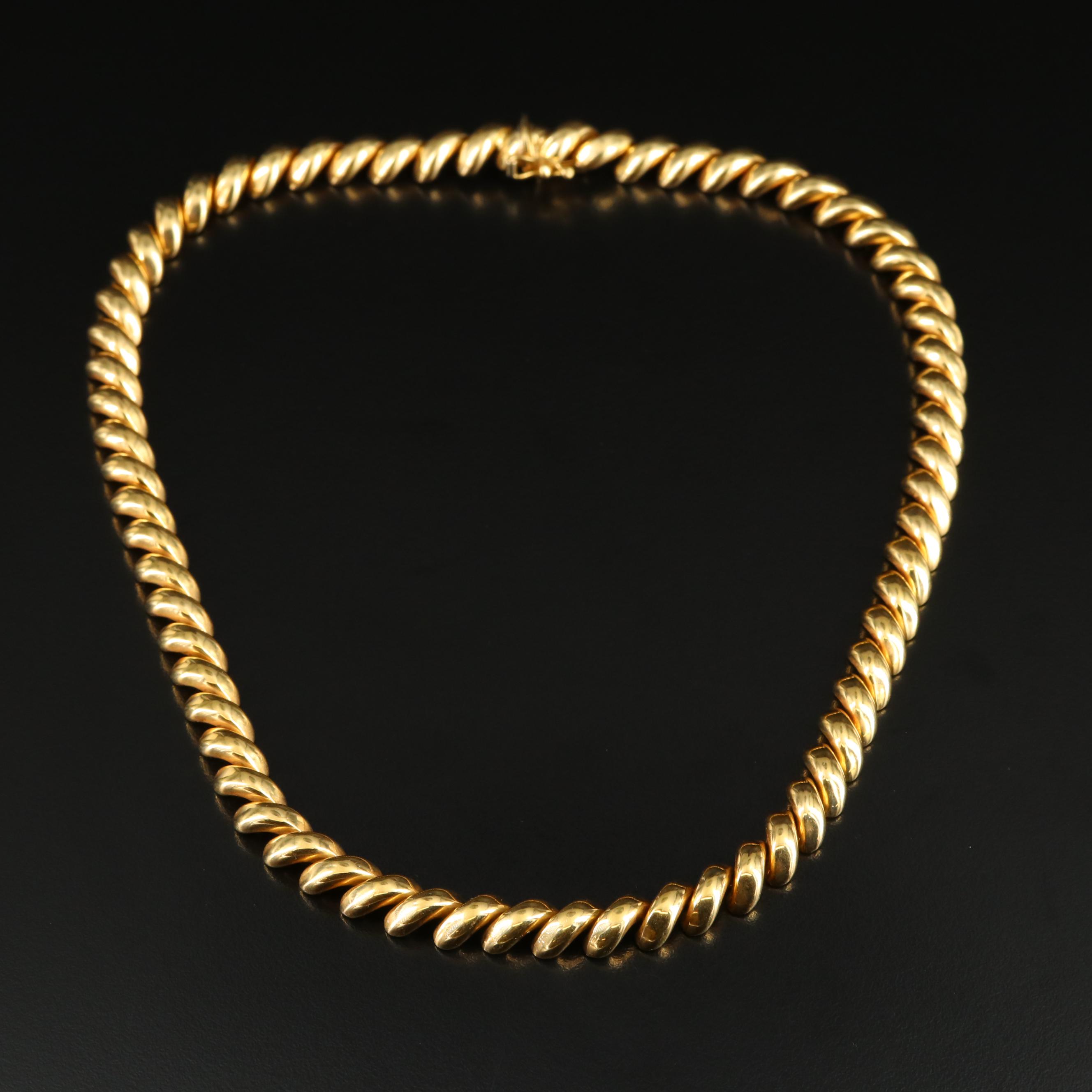 18K San Marco Chain Necklace