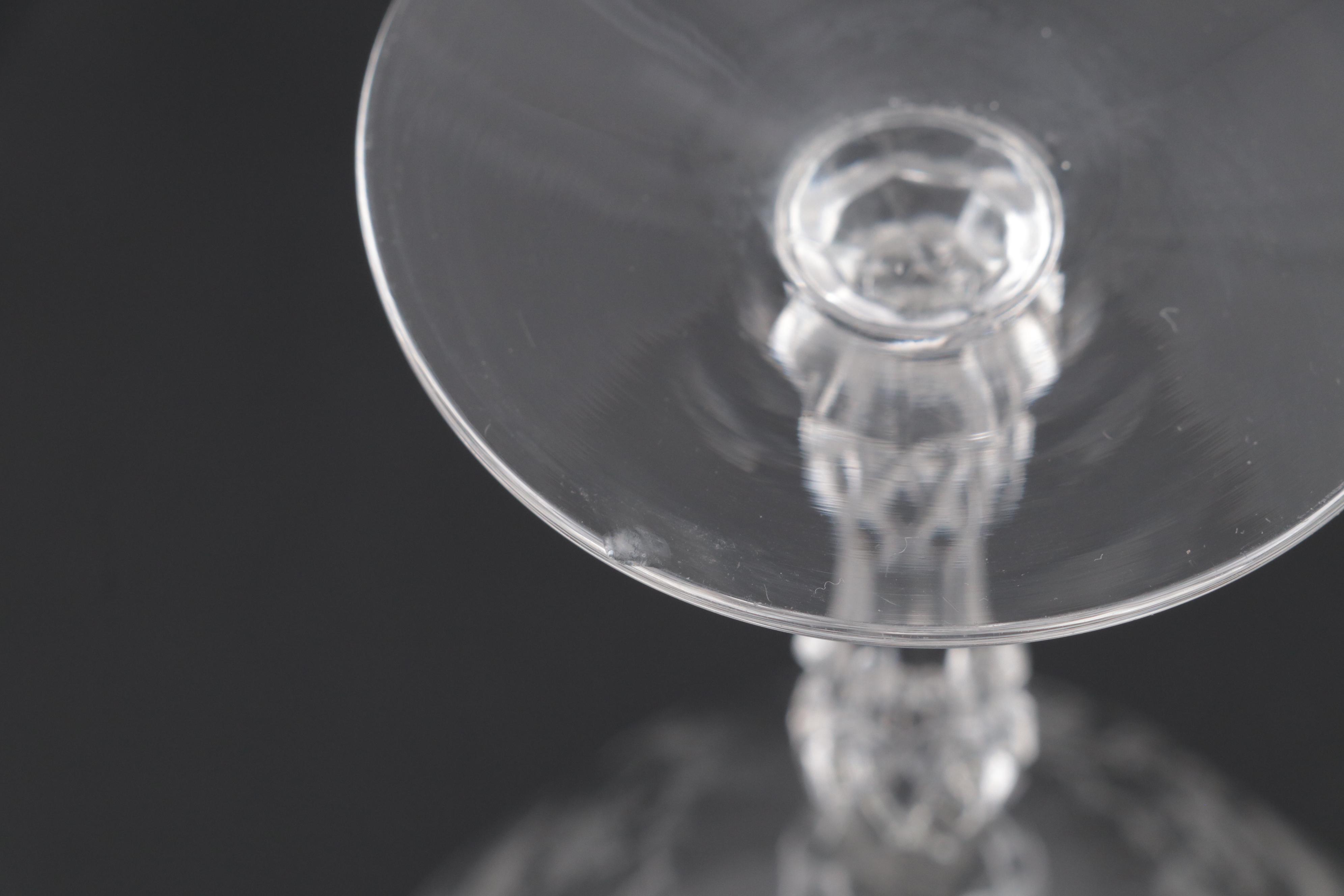 Fostoria Etchted Glass "Chintz" Serving Pieces and Tableware, 1940-1973