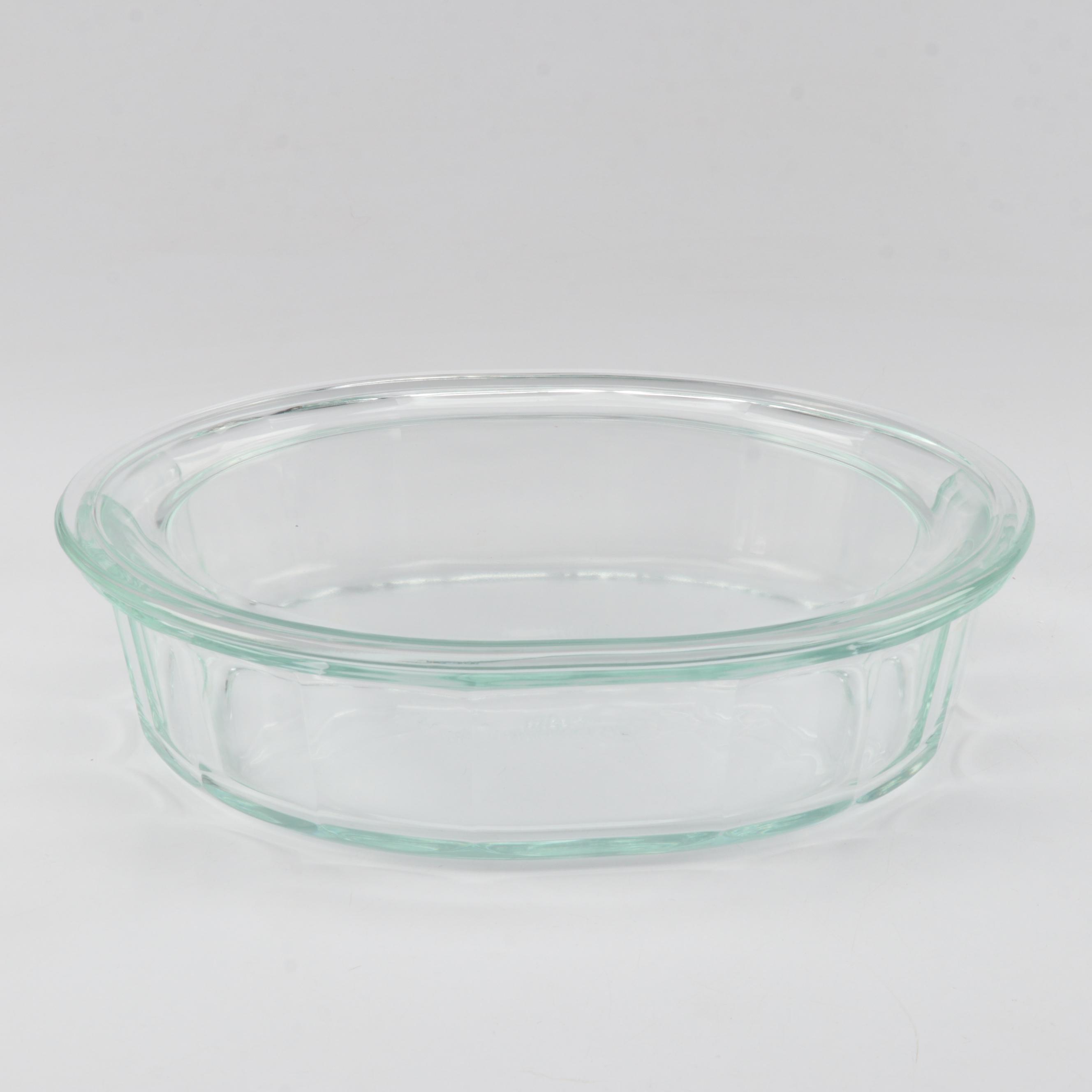 Pyrex Verde Square Flowers 474 and Other Dishware, 1970s-Present