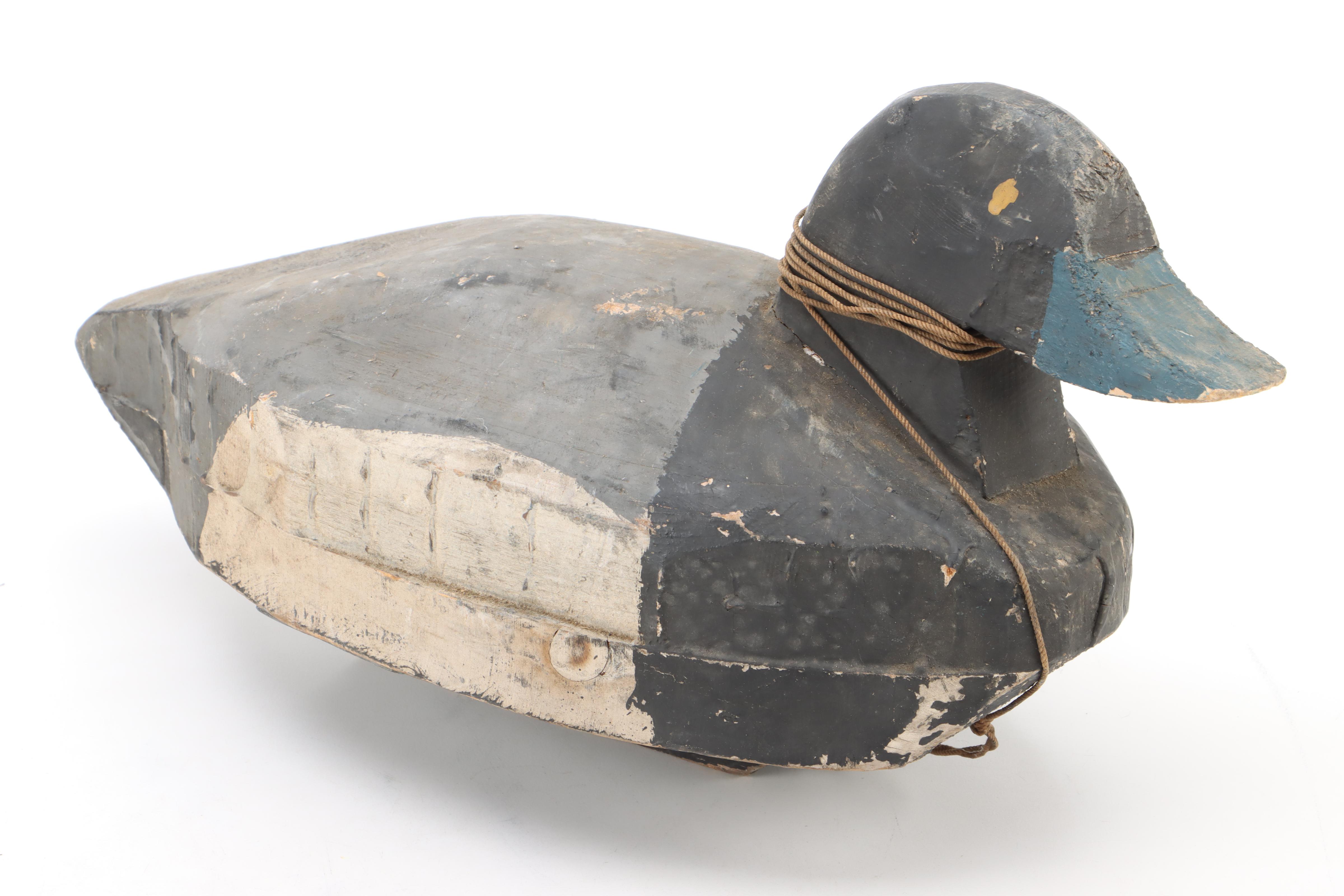 Folk Art Painted and Carved Duck Decoys