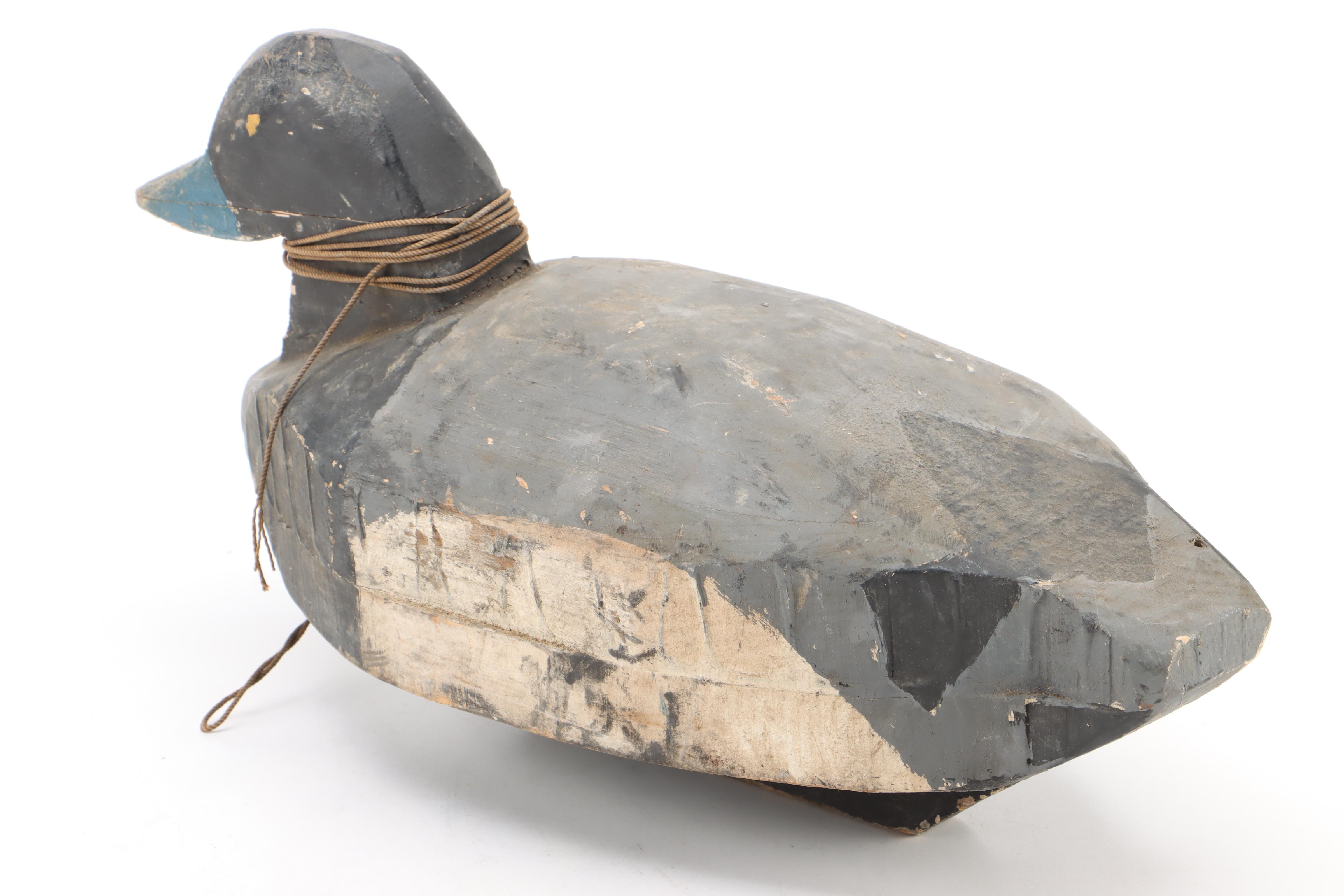 Folk Art Painted and Carved Duck Decoys