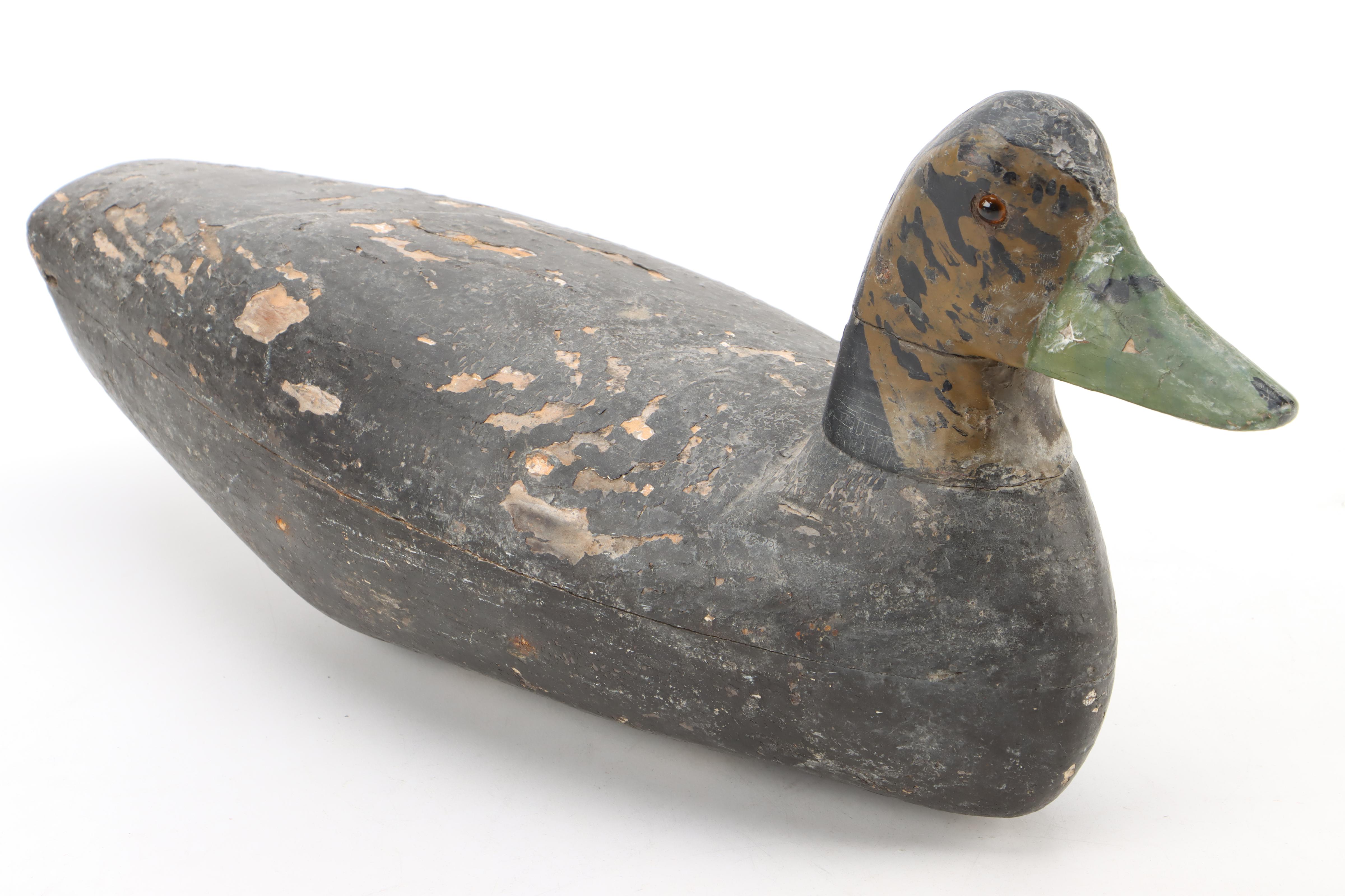 Folk Art Painted and Carved Duck Decoys