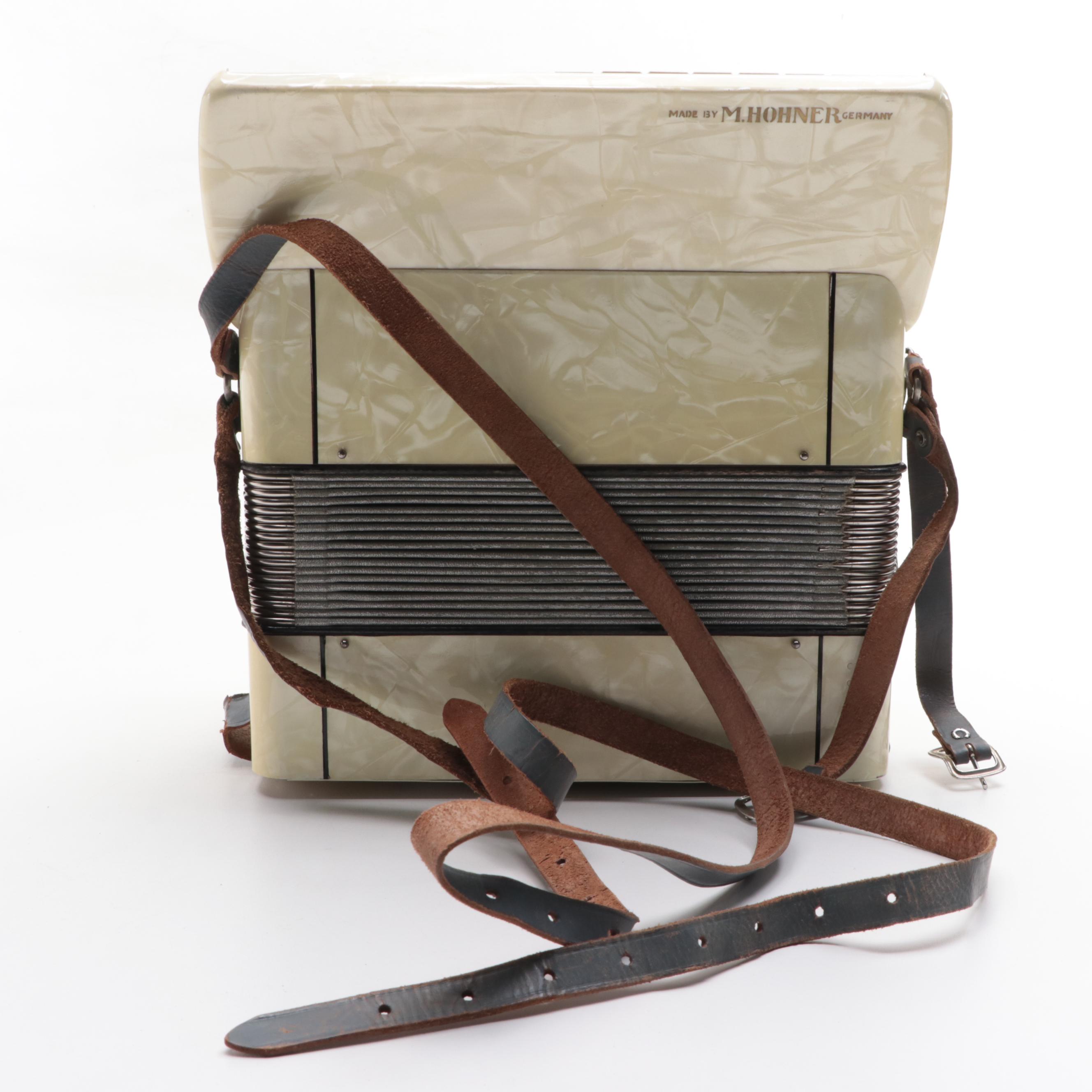 Hohner Imperial II Piano Accordion with Case