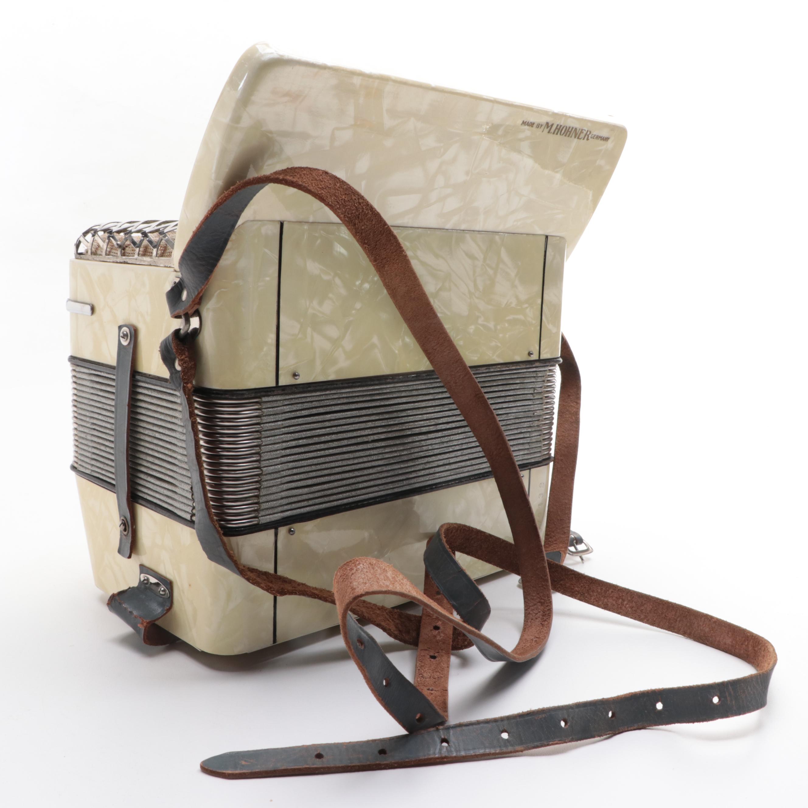 Hohner Imperial II Piano Accordion with Case