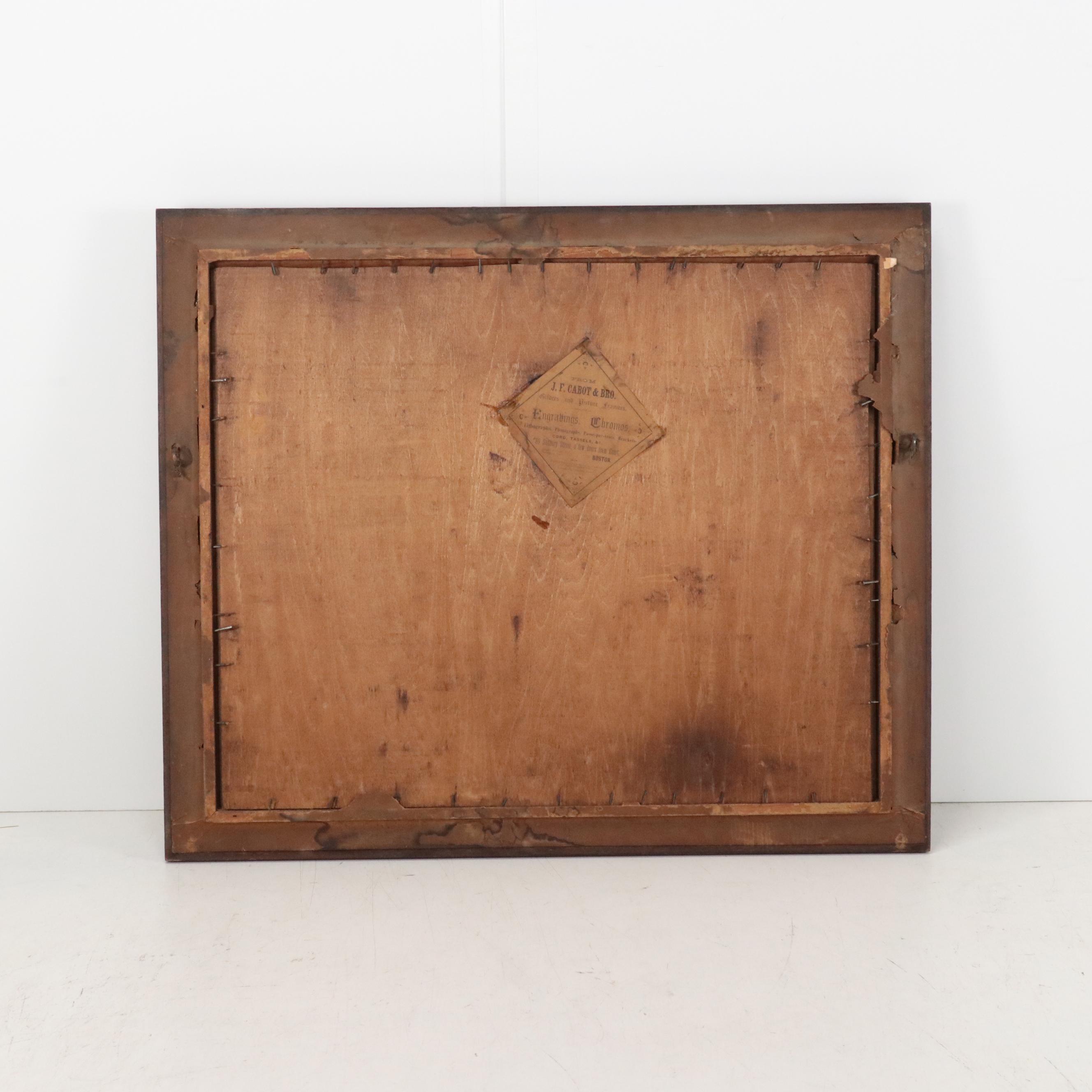 Commonwealth of Massachusetts 1870 Military Honor Certificate