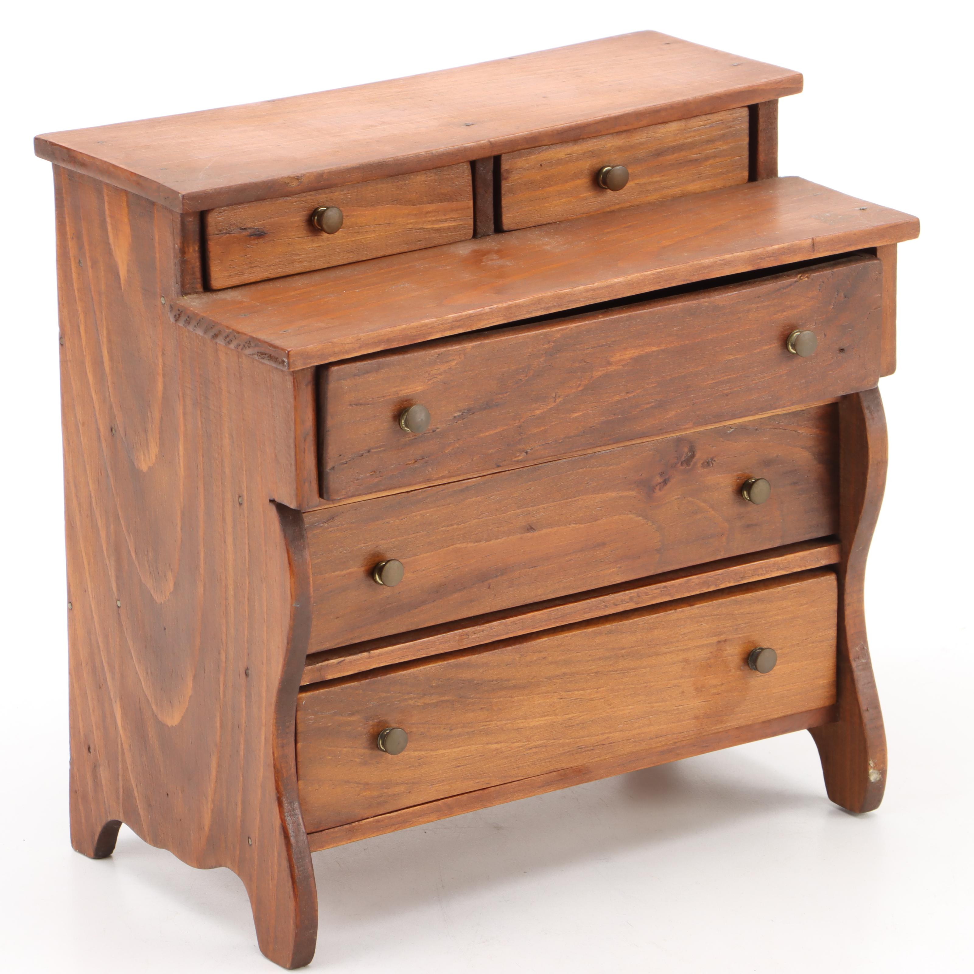 Handmade Wooden DollSize Chests of Drawers EBTH