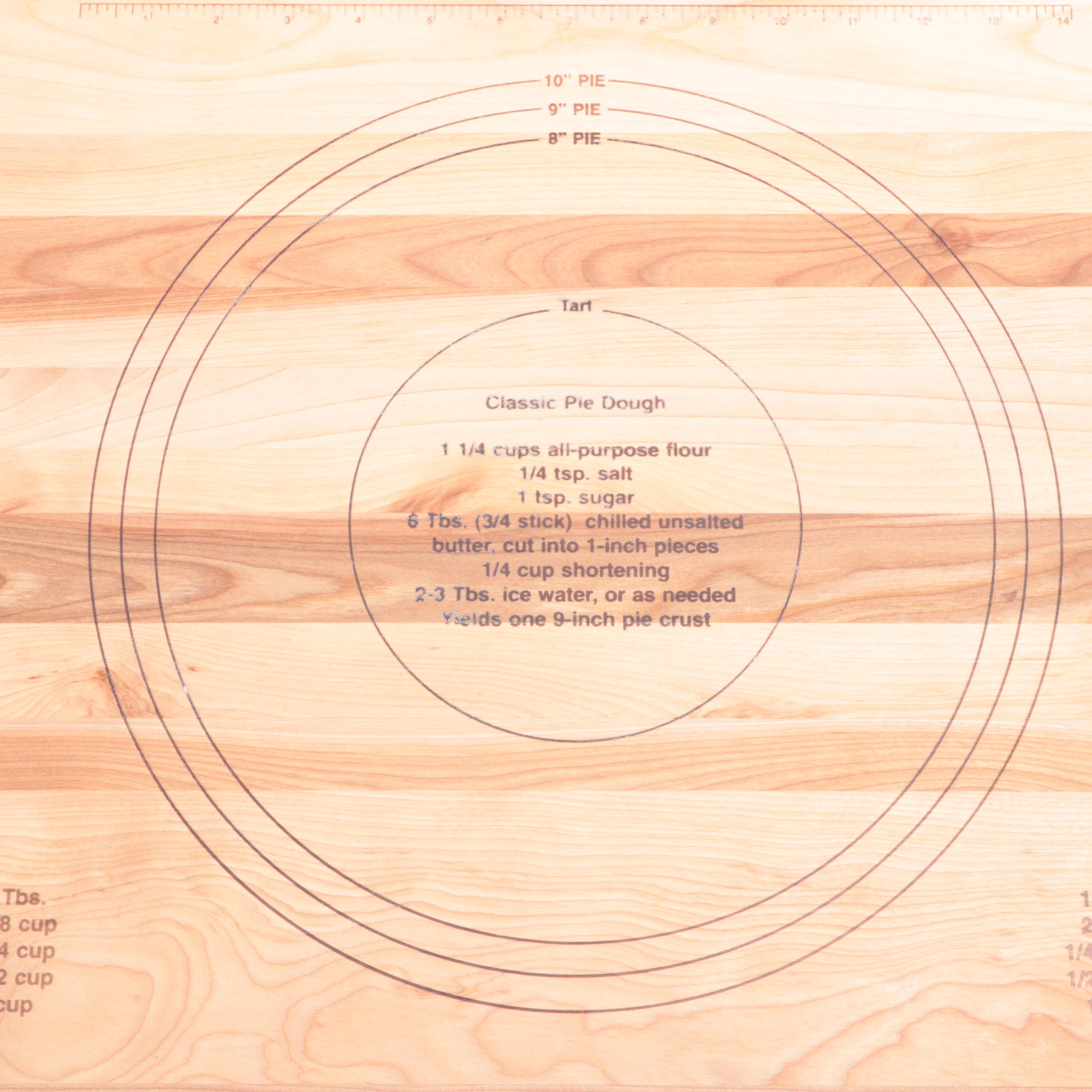 Wood Pastry Dough Board, 21st Century